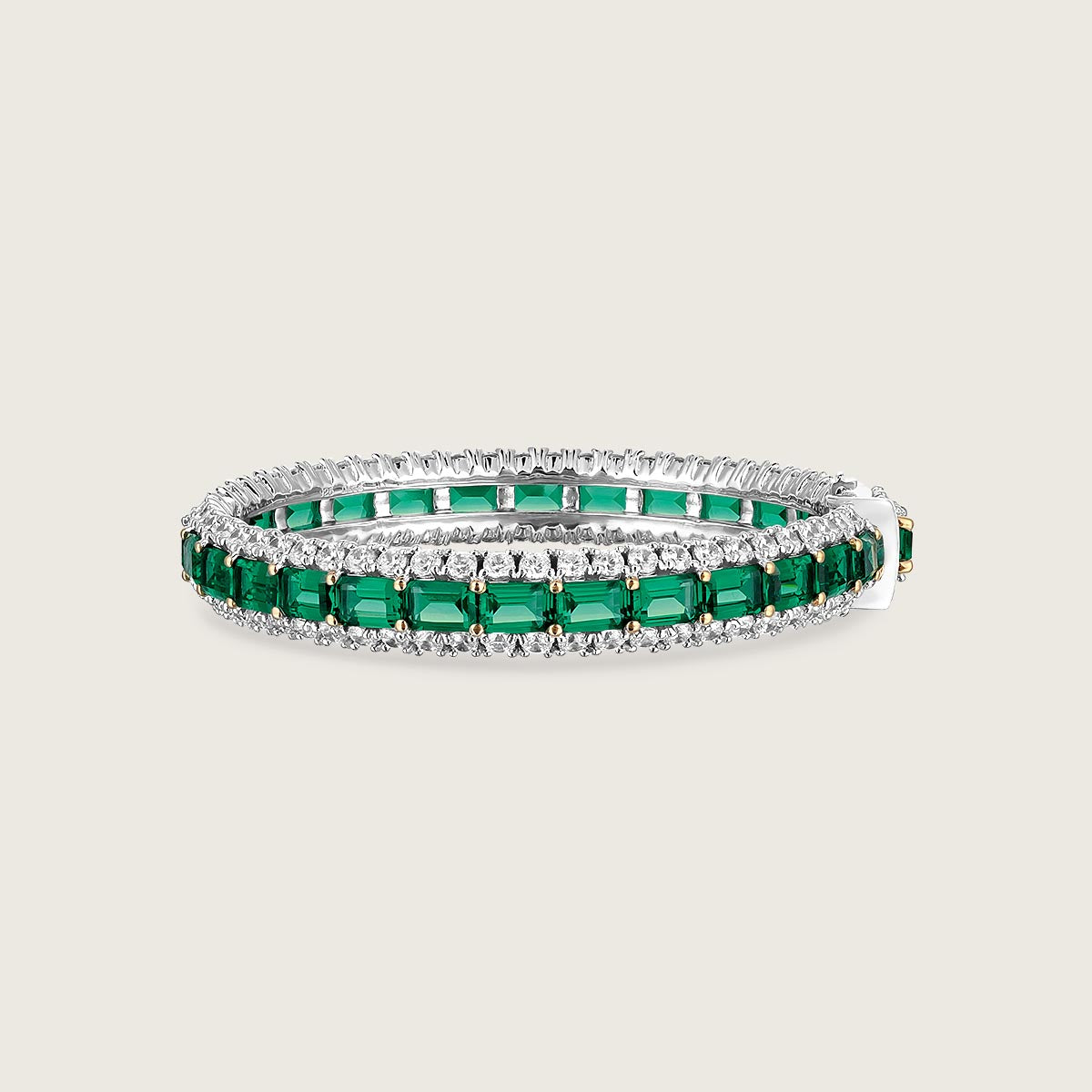 Emerald Elegance Bangle