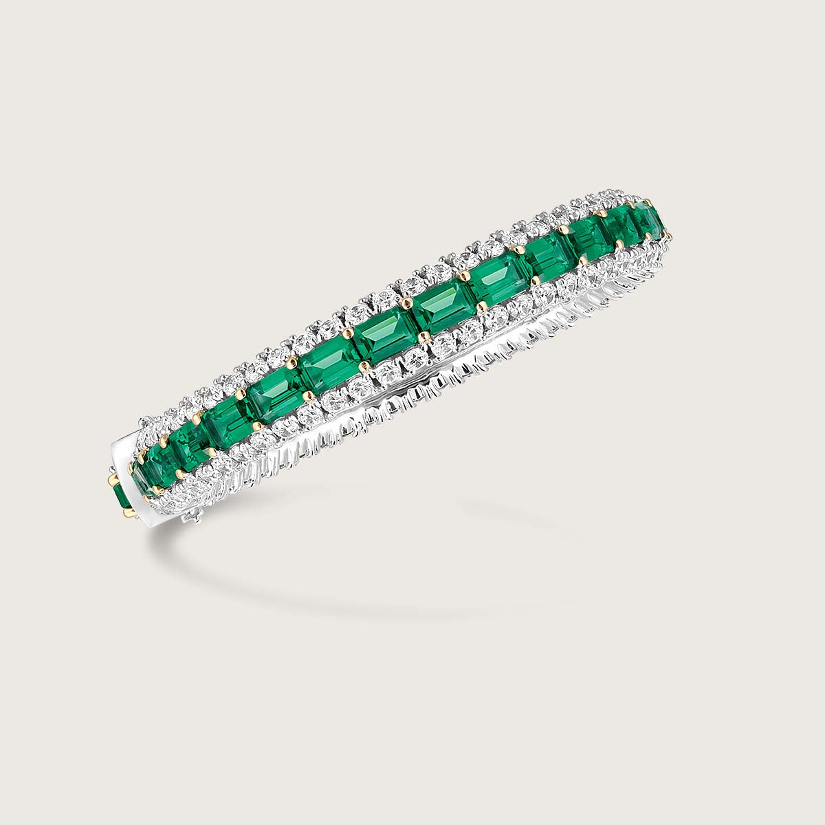 Emerald Elegance Bangle