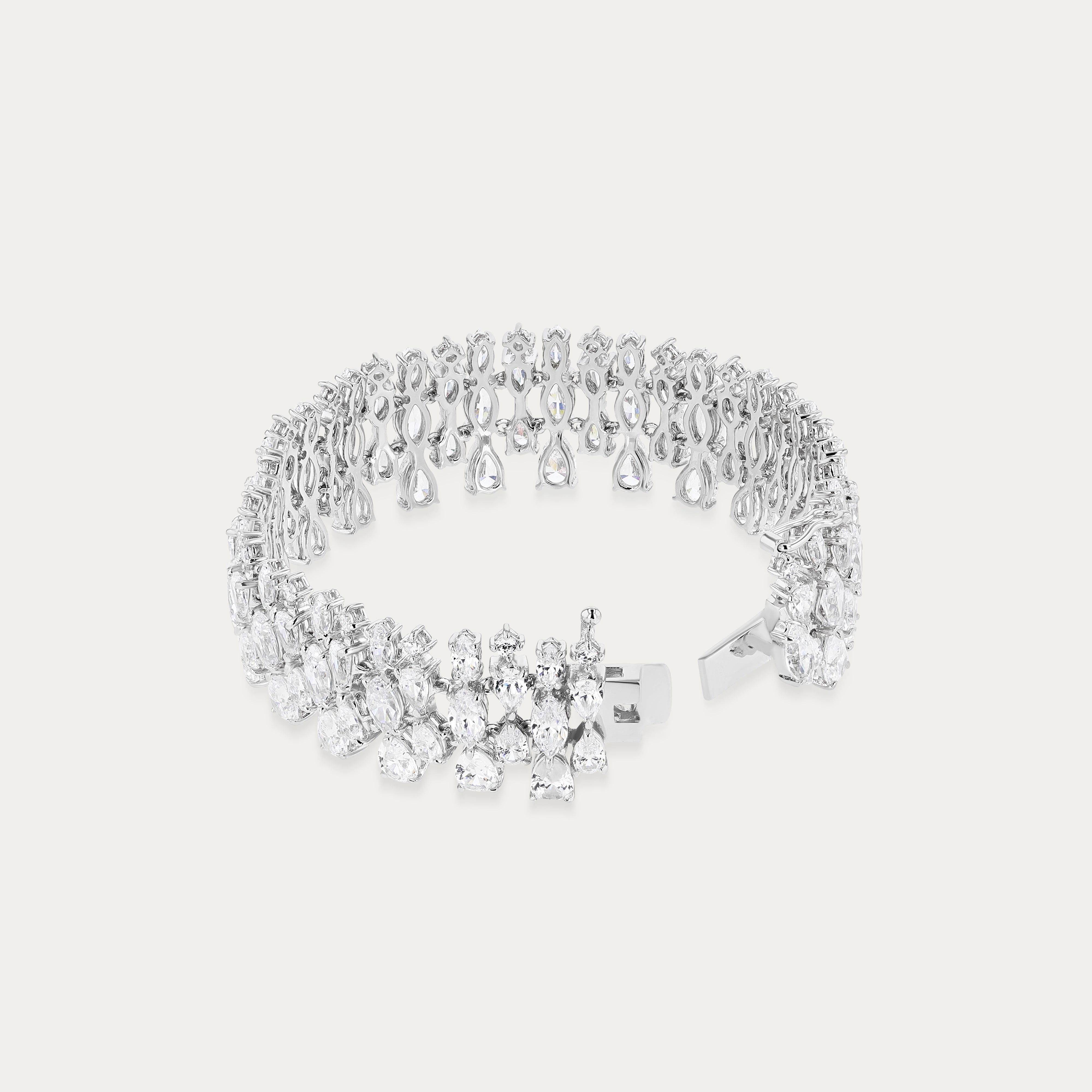 Mesh Cluster Bracelet