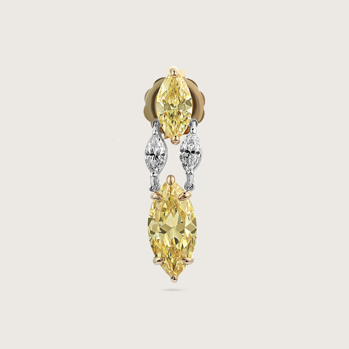 Canary Diamond Dazzle Earrings