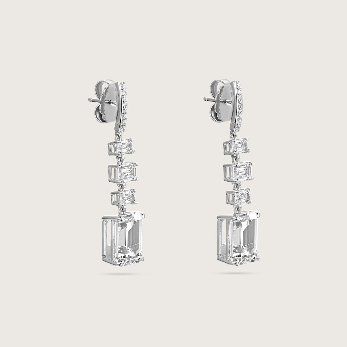 Luminous Cascade Earrings