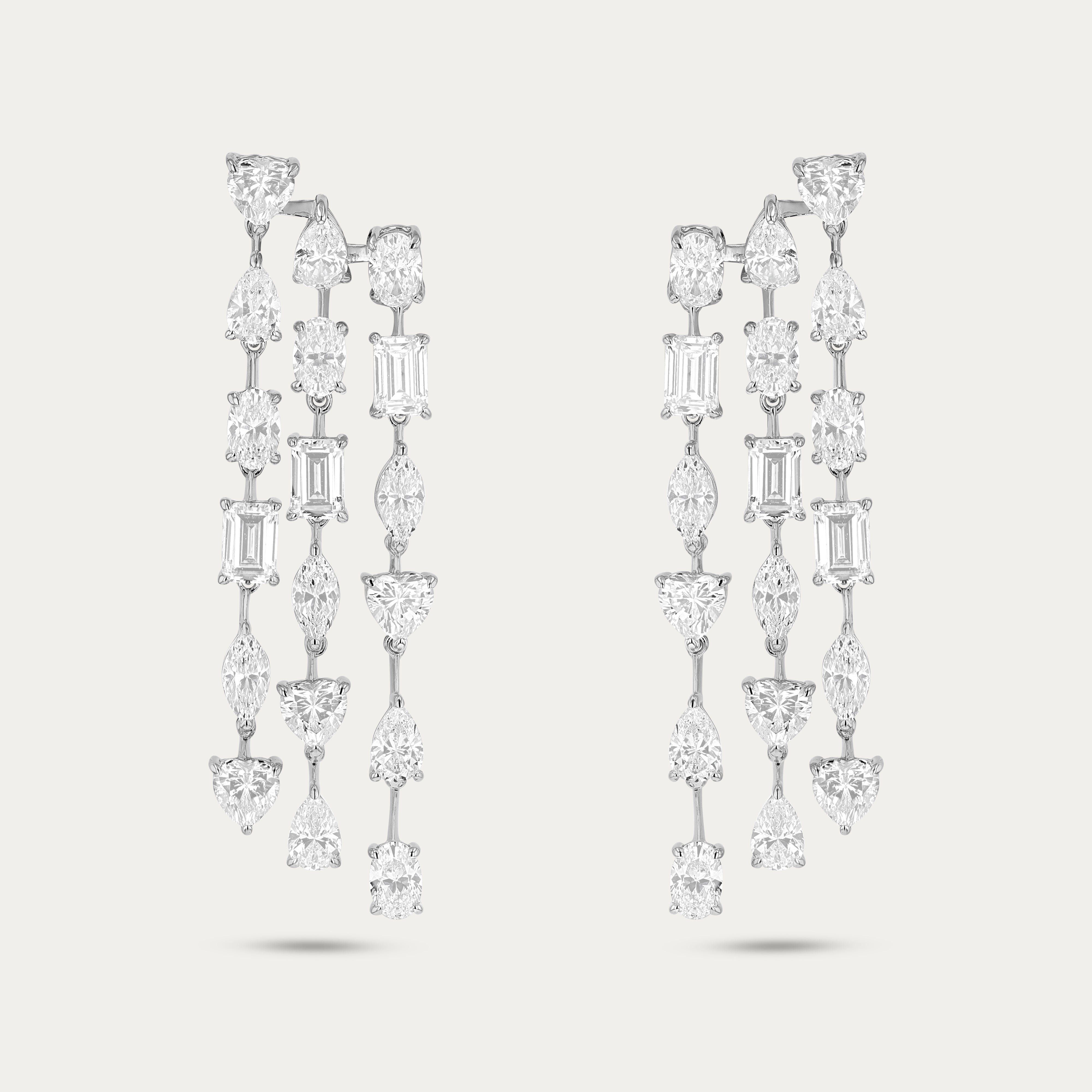 Triad Drop Earrings
