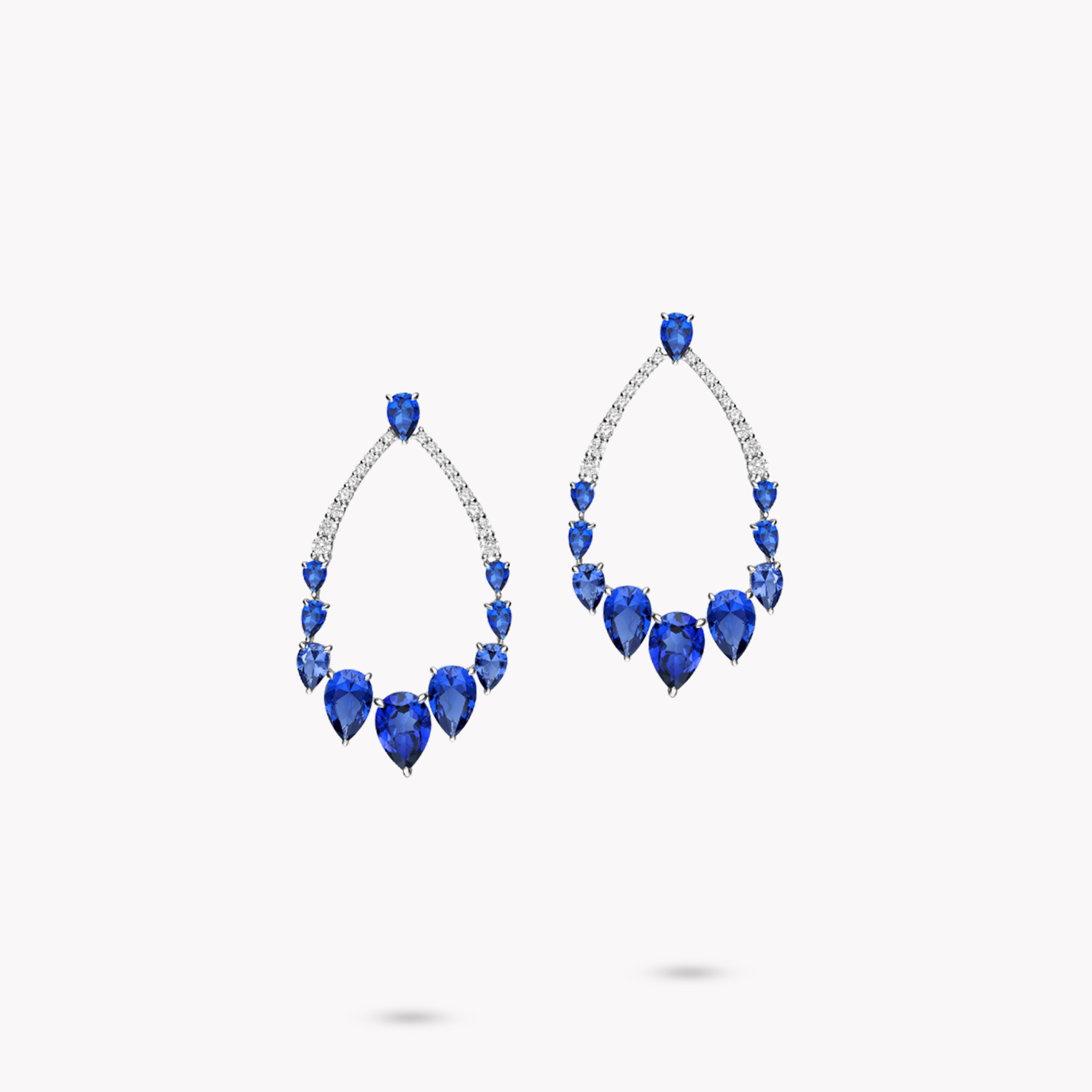 Fancy Shape Drop Earrings