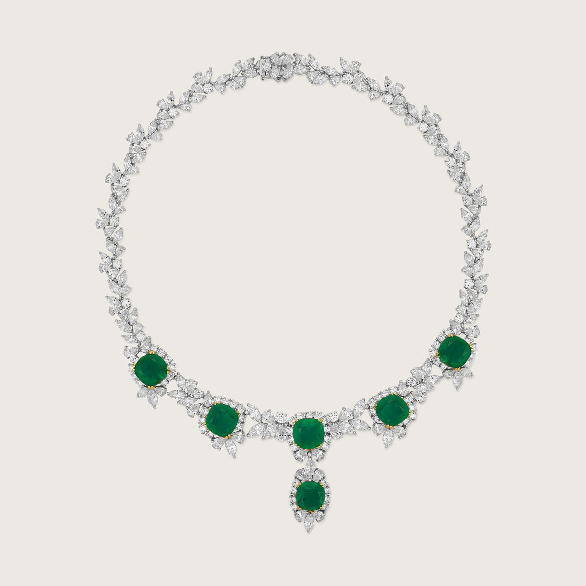 Emerald Majesty Necklace