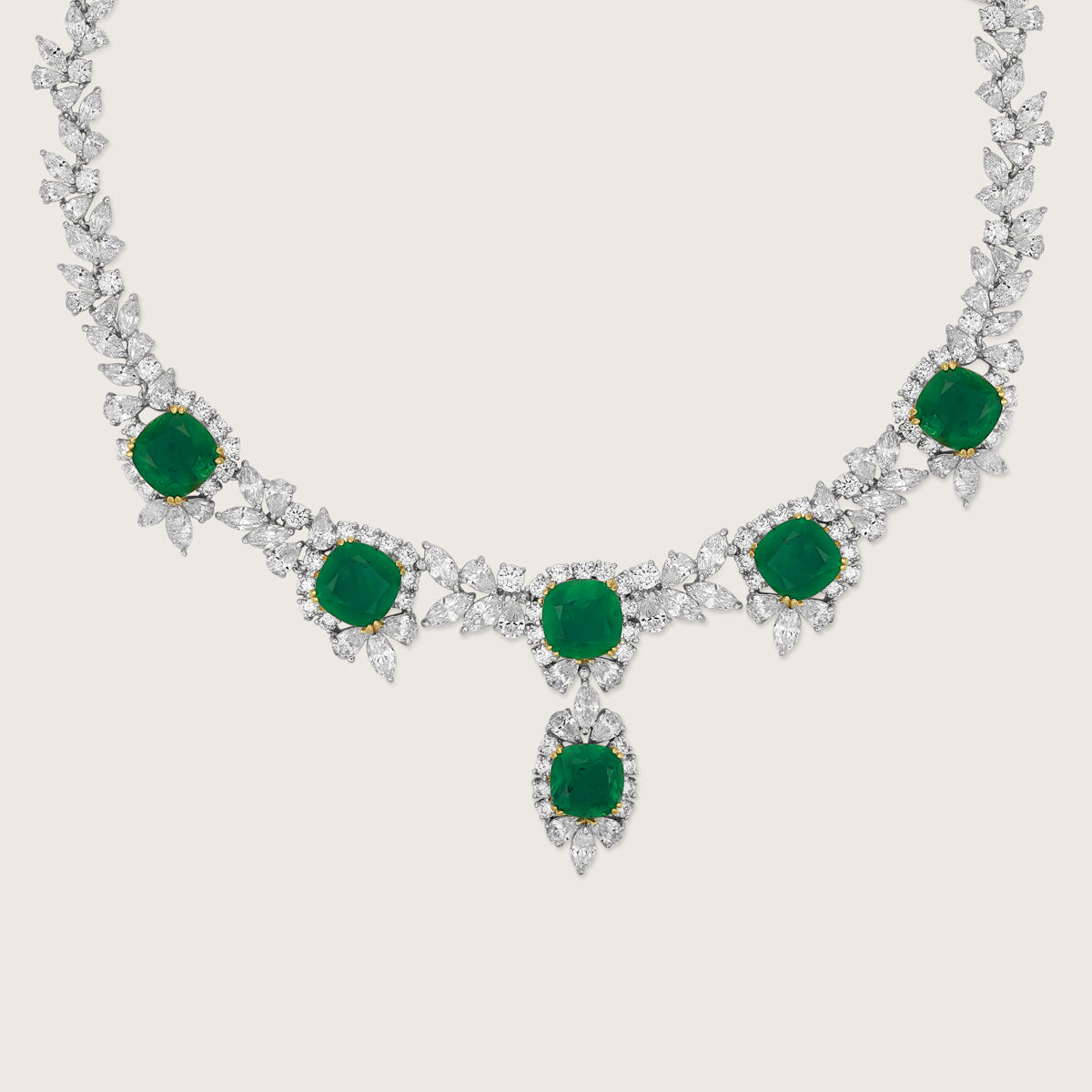 Emerald Majesty Necklace