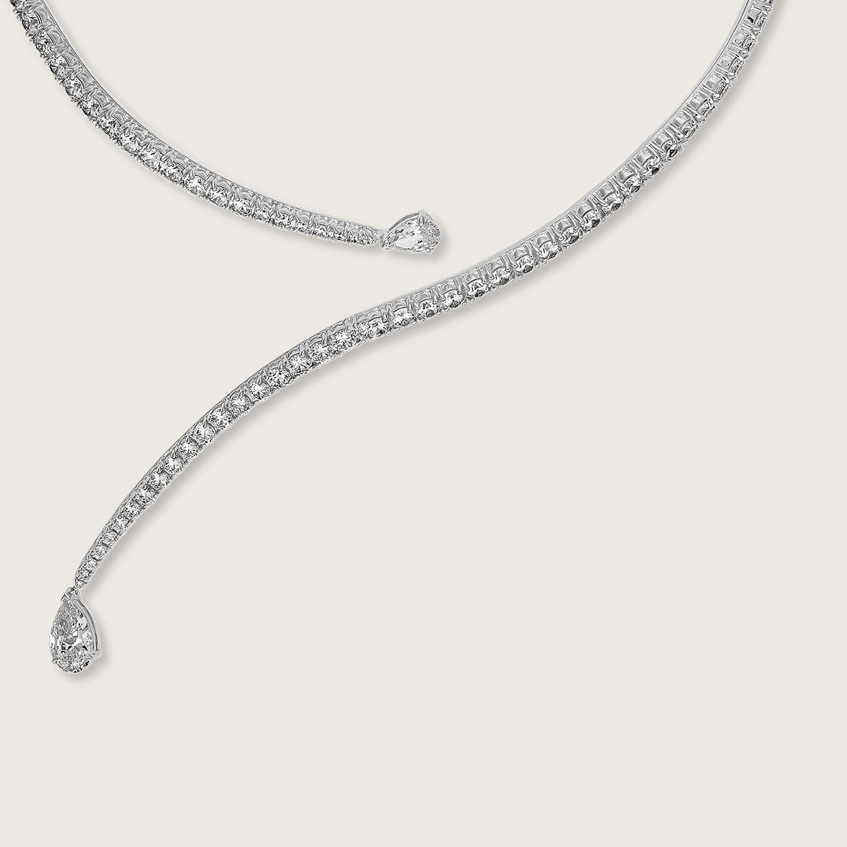 Diamond Embrace Choker Necklace