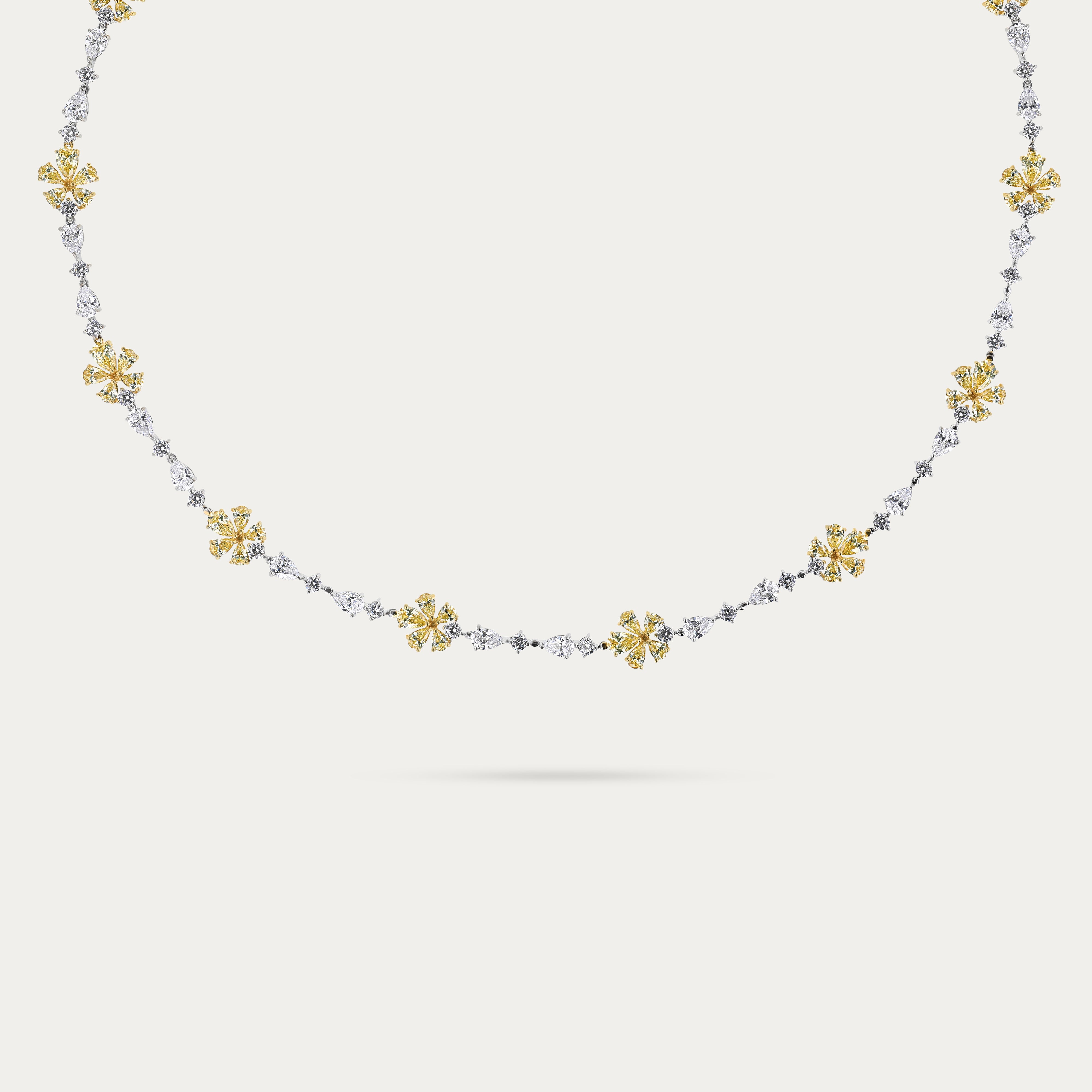 Dual-Tone Collar Necklace