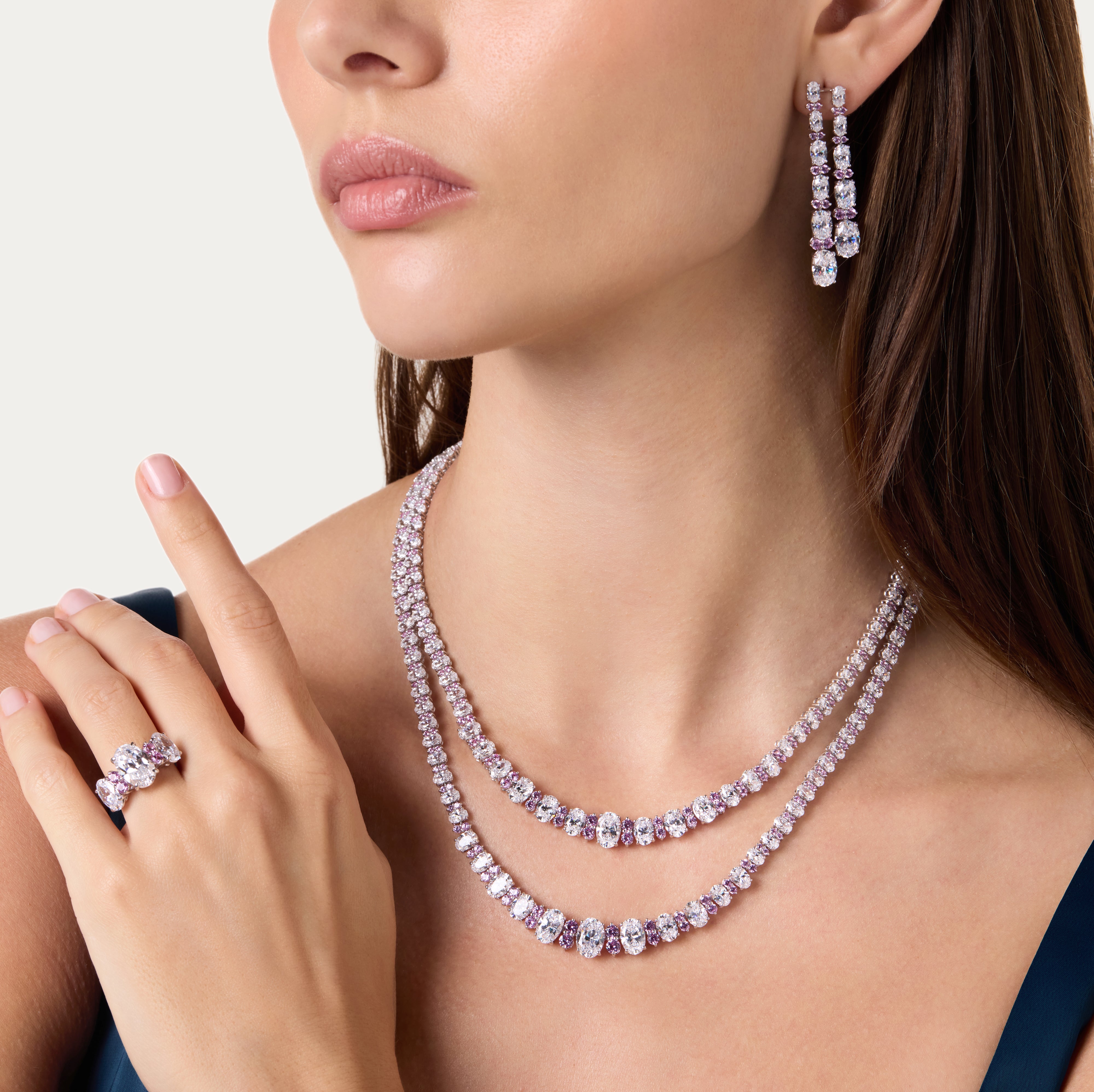 Pink Aura Grace Necklace