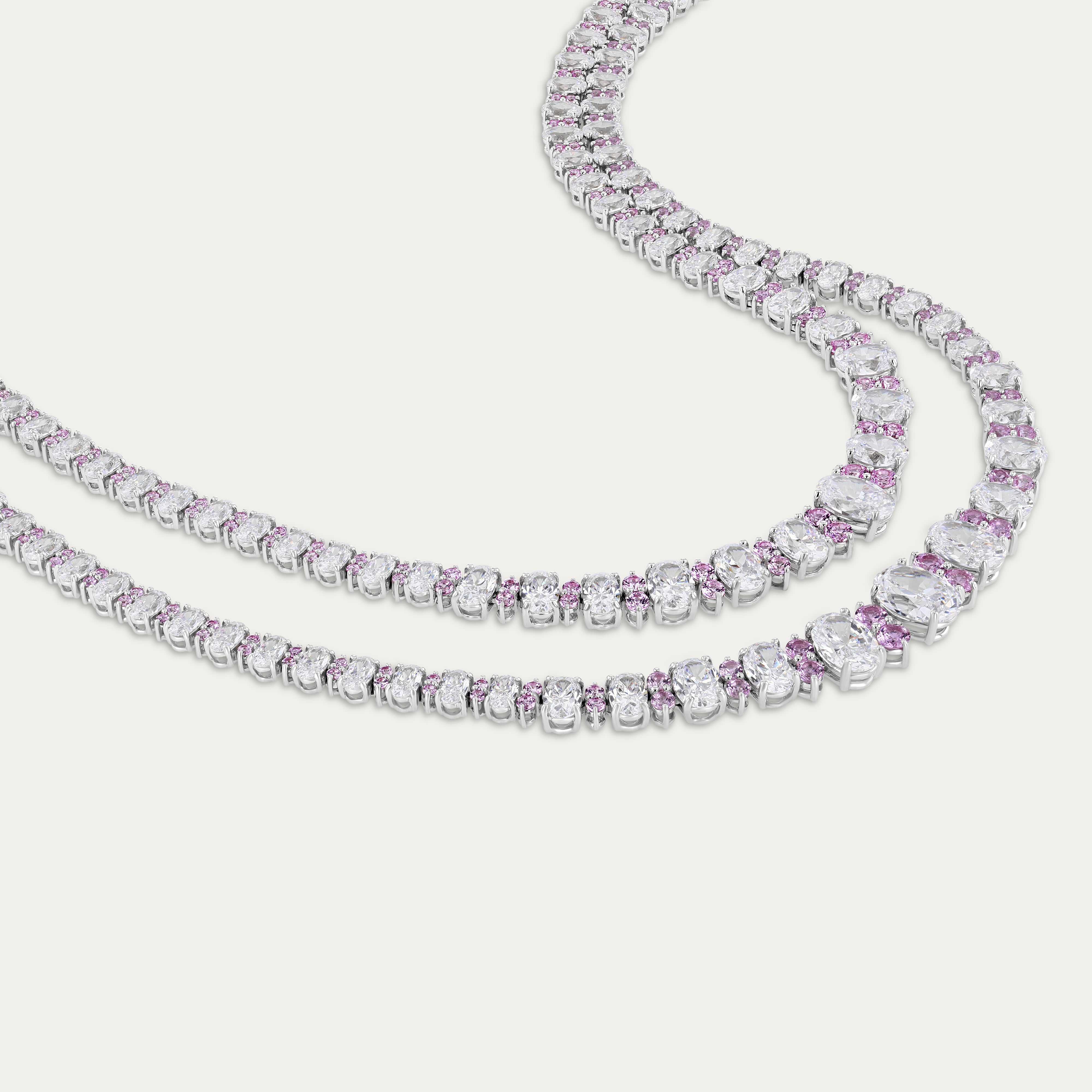 Pink Aura Grace Necklace