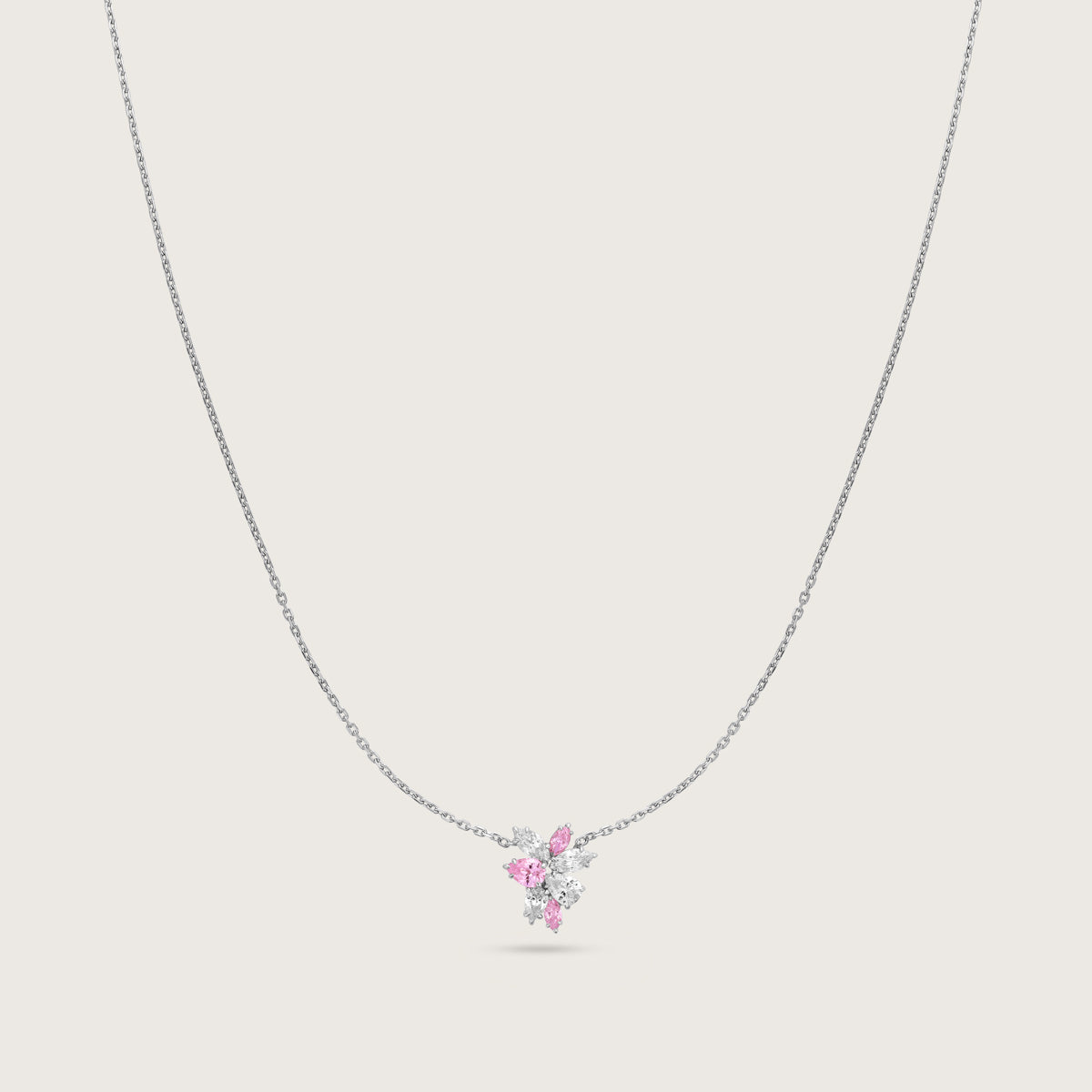 Blossom Pink Marquise Pendant