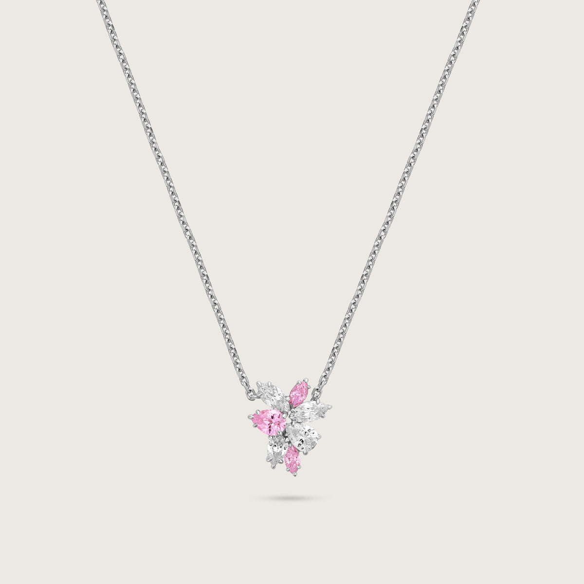 Blossom Pink Marquise Pendant