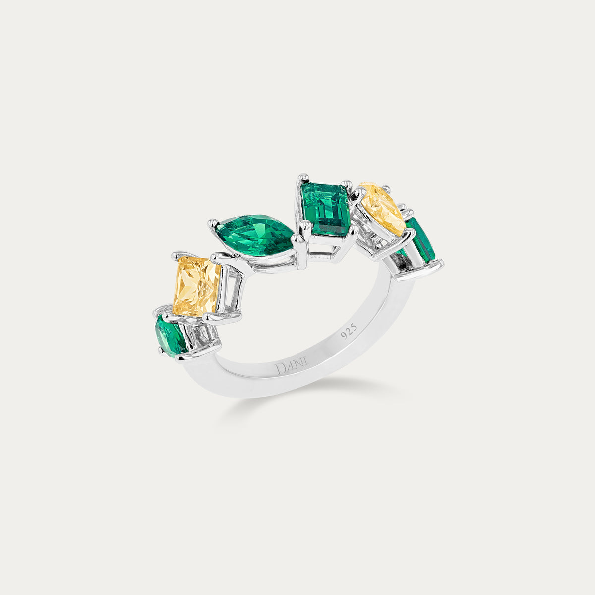 Crown Cluster Ring