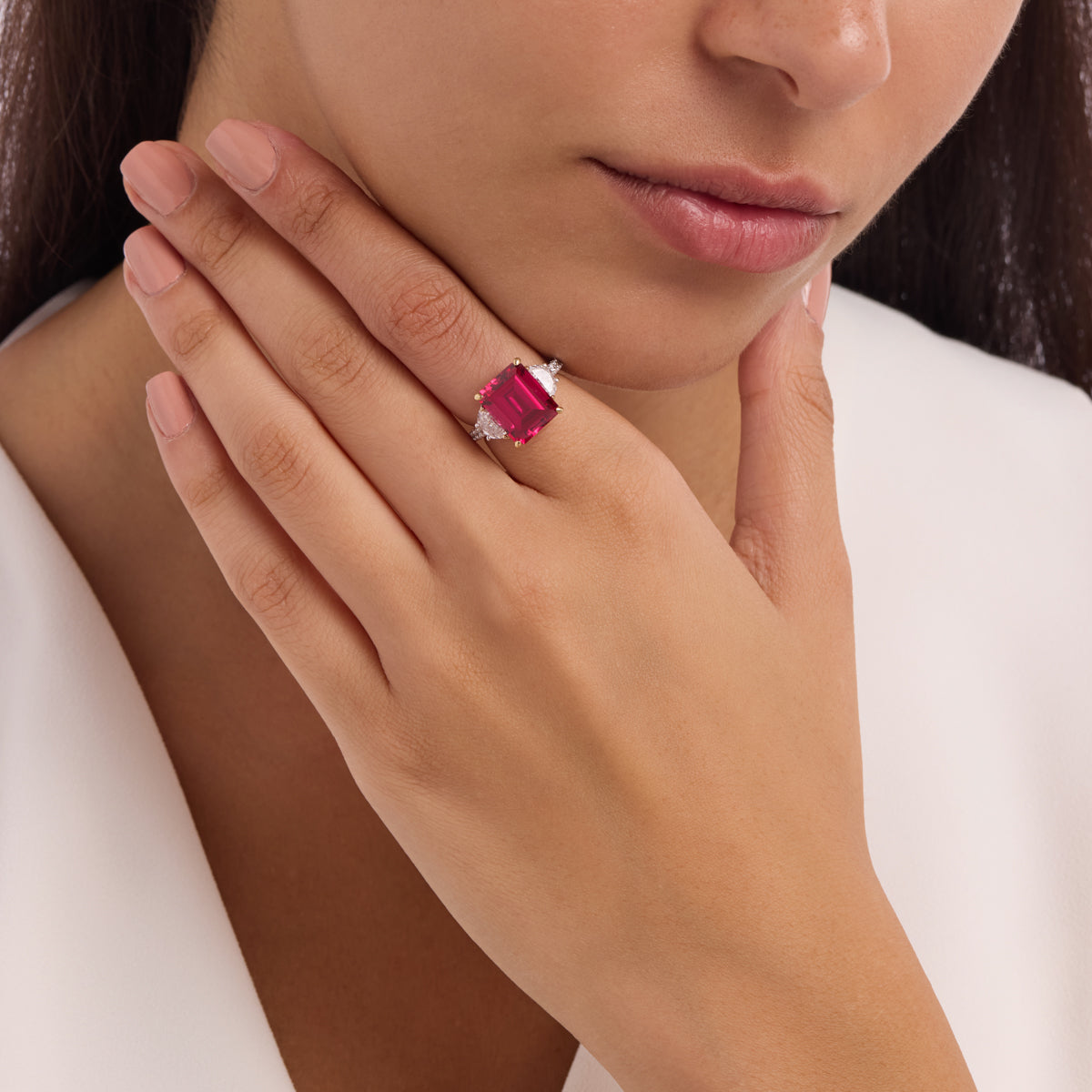 Ruby Charm Ring