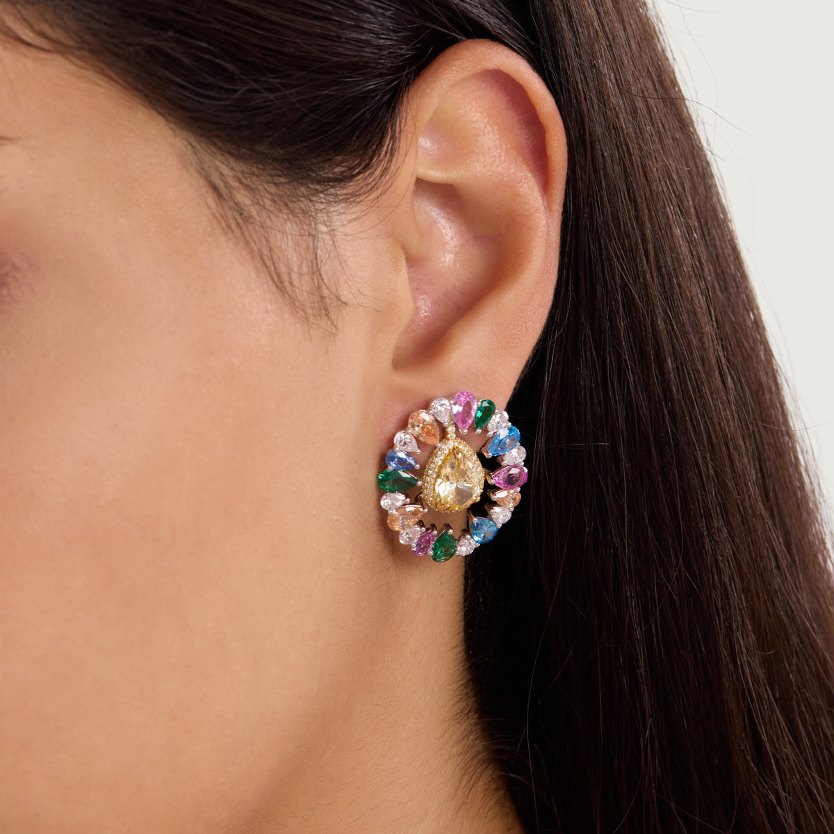 Color Burst Earring