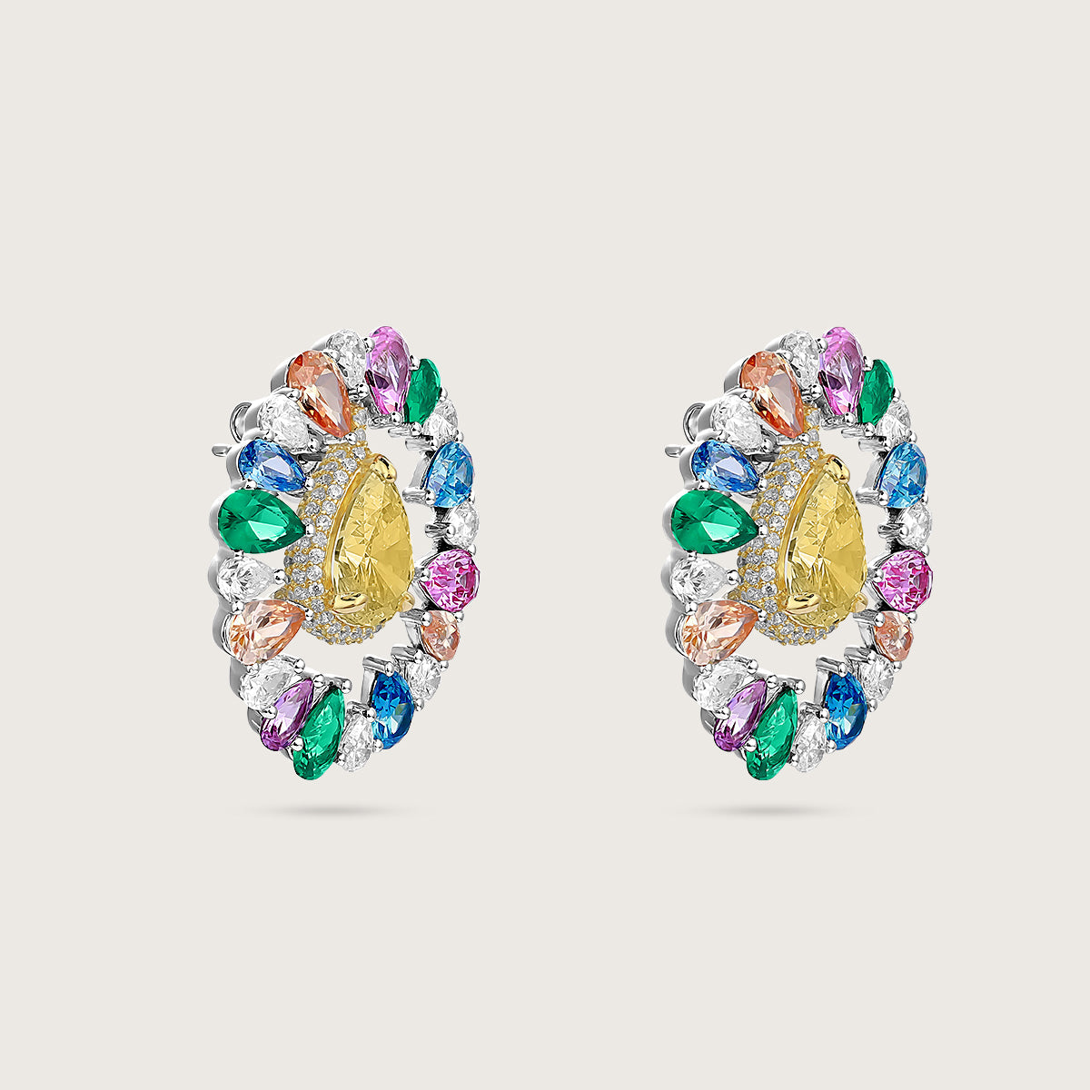 Color Burst Earring