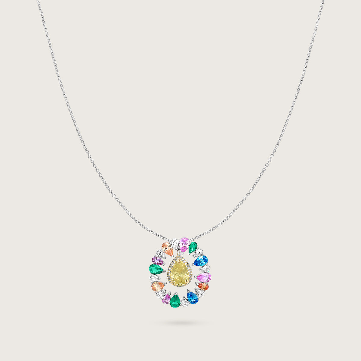 Color Burst Pendant