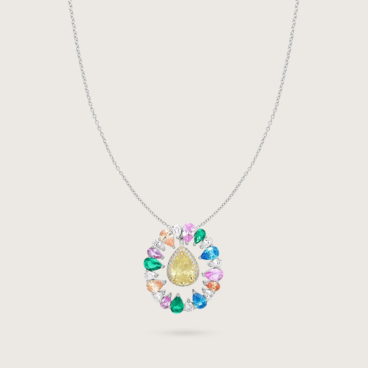 Color Burst Pendant