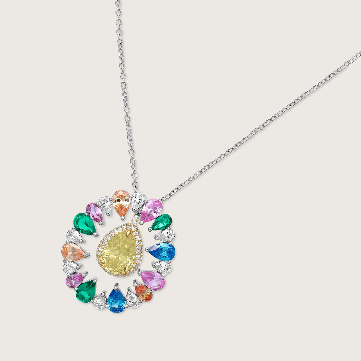 Color Burst Pendant