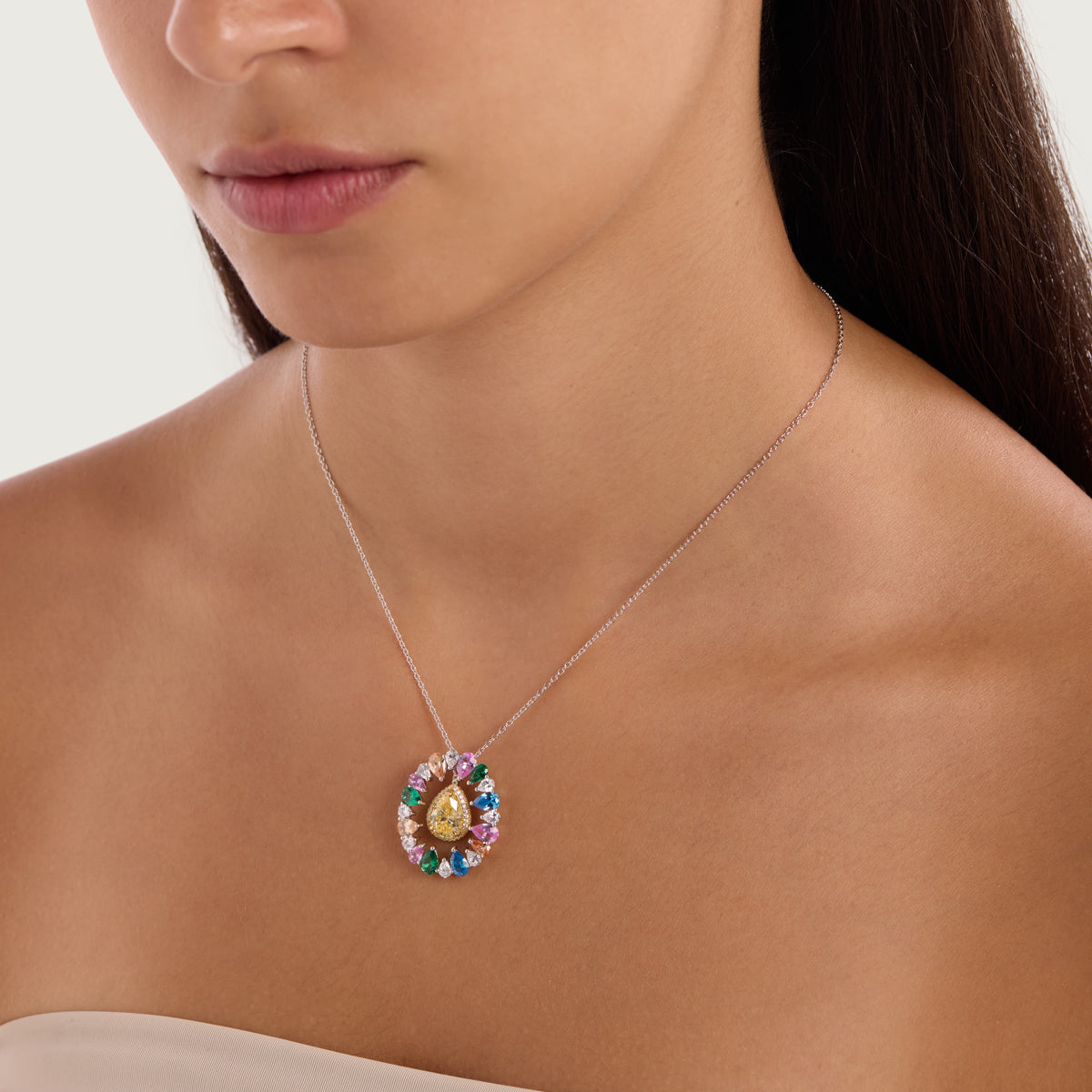 Color Burst Pendant