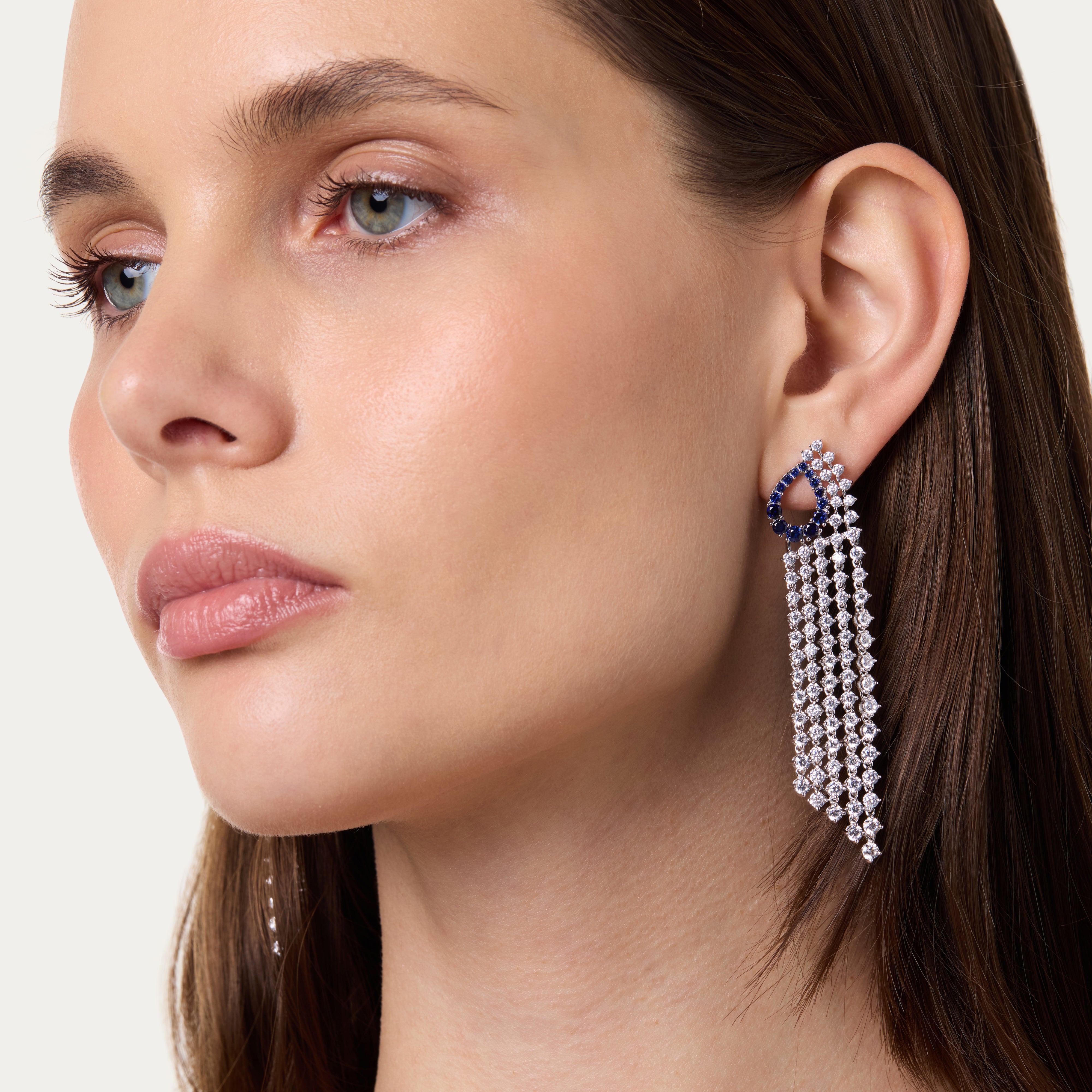 Fringe Collar Earrings