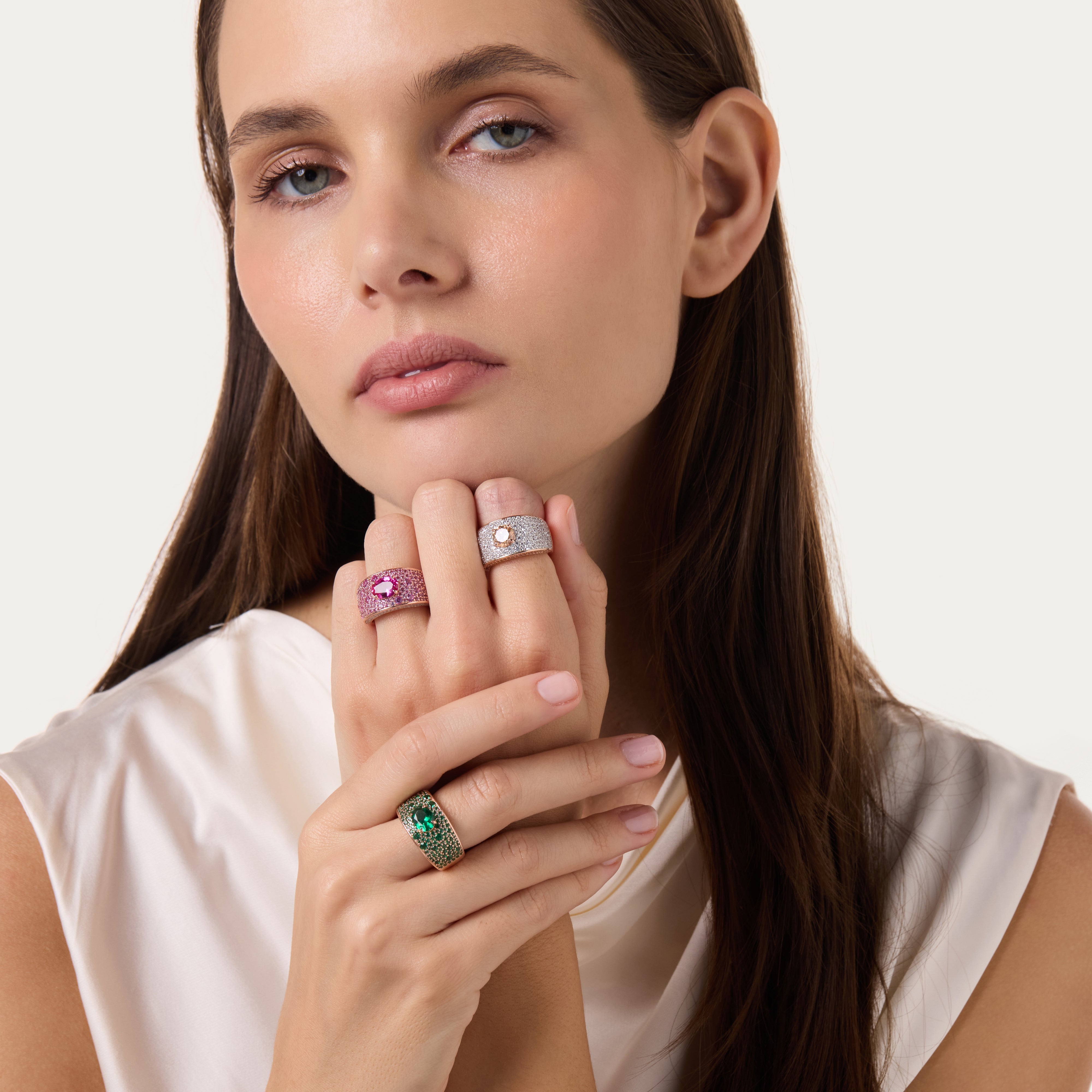 Golden Dawn Spark Ring