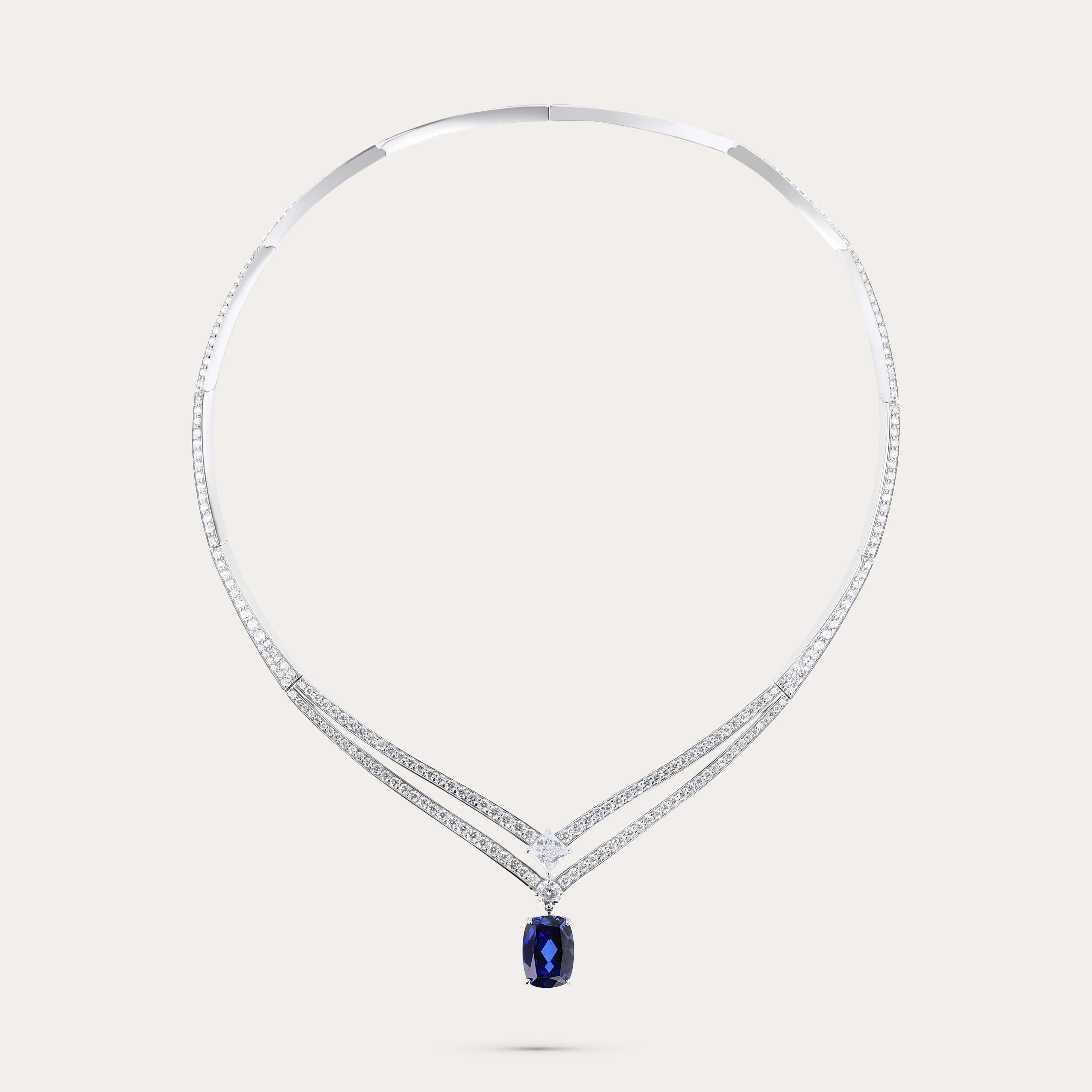 Sapphire Midnight Grace Necklace