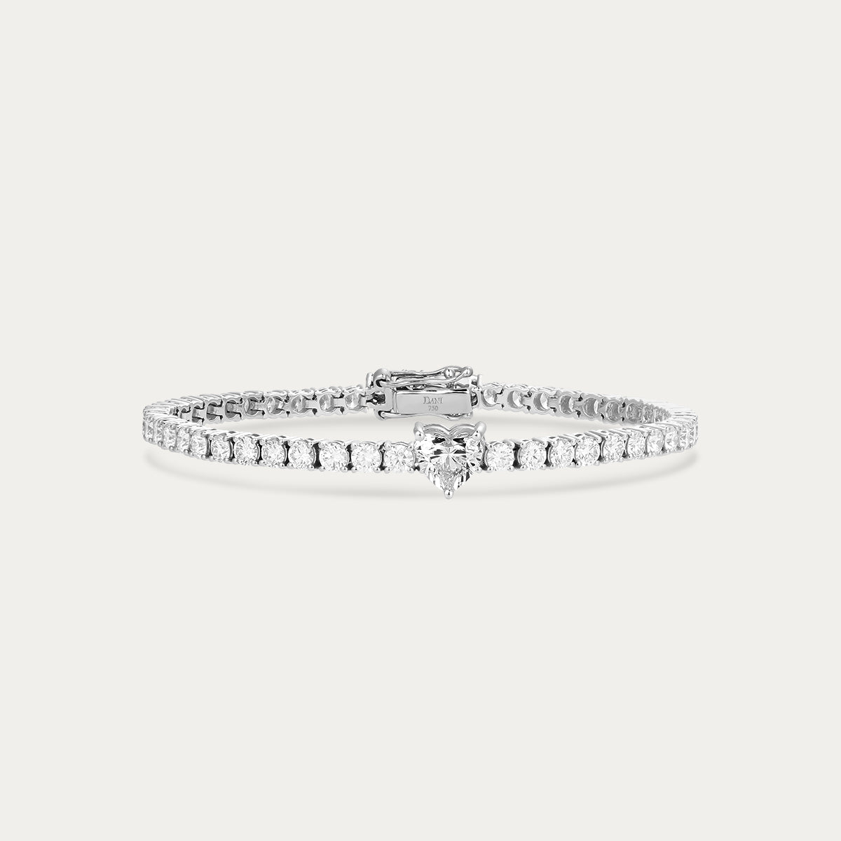 Style Elite Lab Grown Diamond Tennis Bracelet