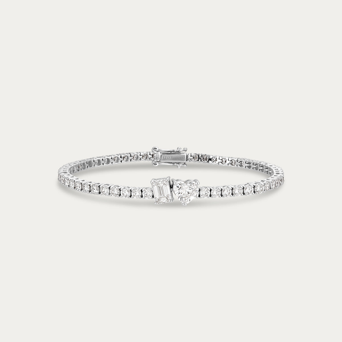 Modern Symphony Lab Grown Diamond Bracelet