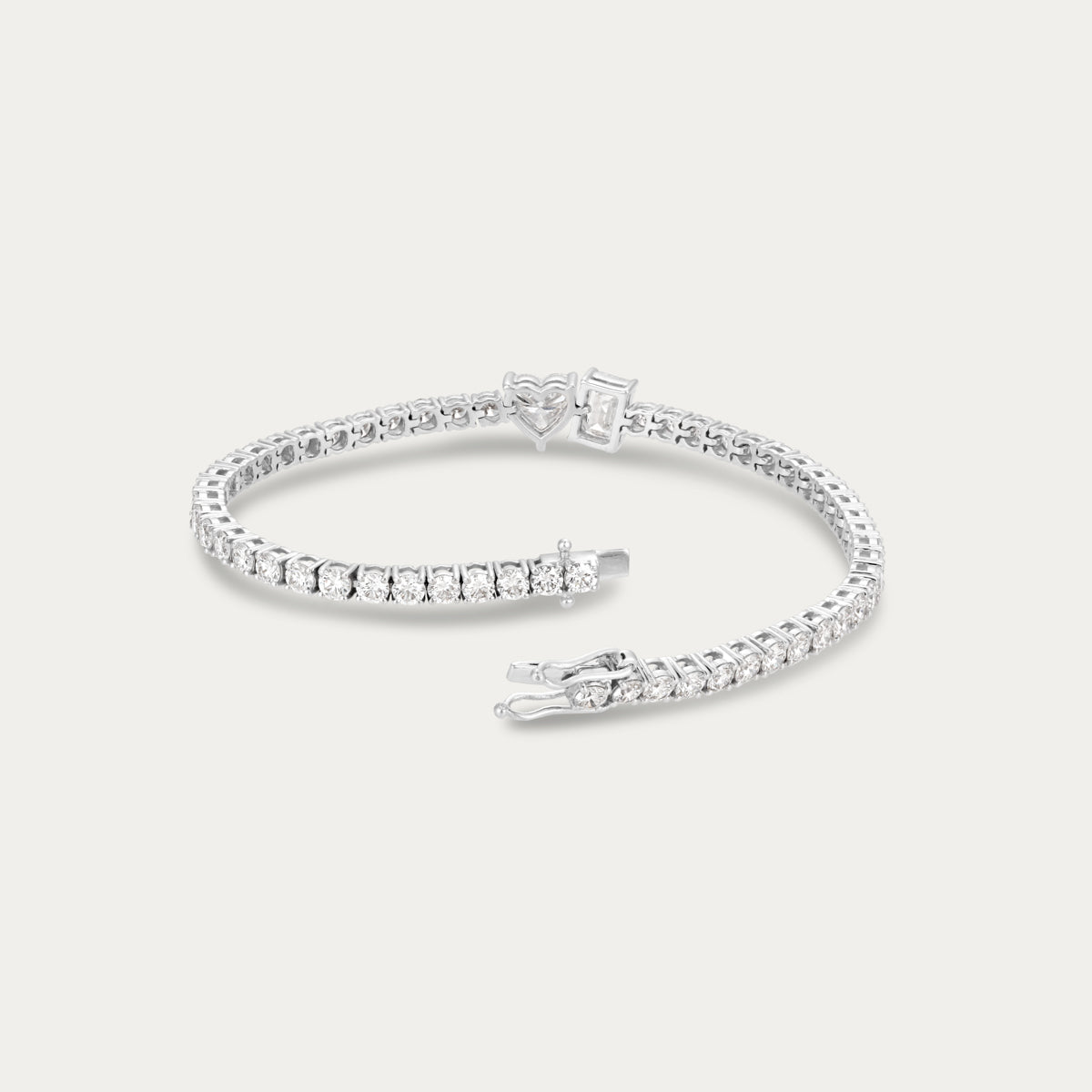 Modern Symphony Lab Grown Diamond Bracelet