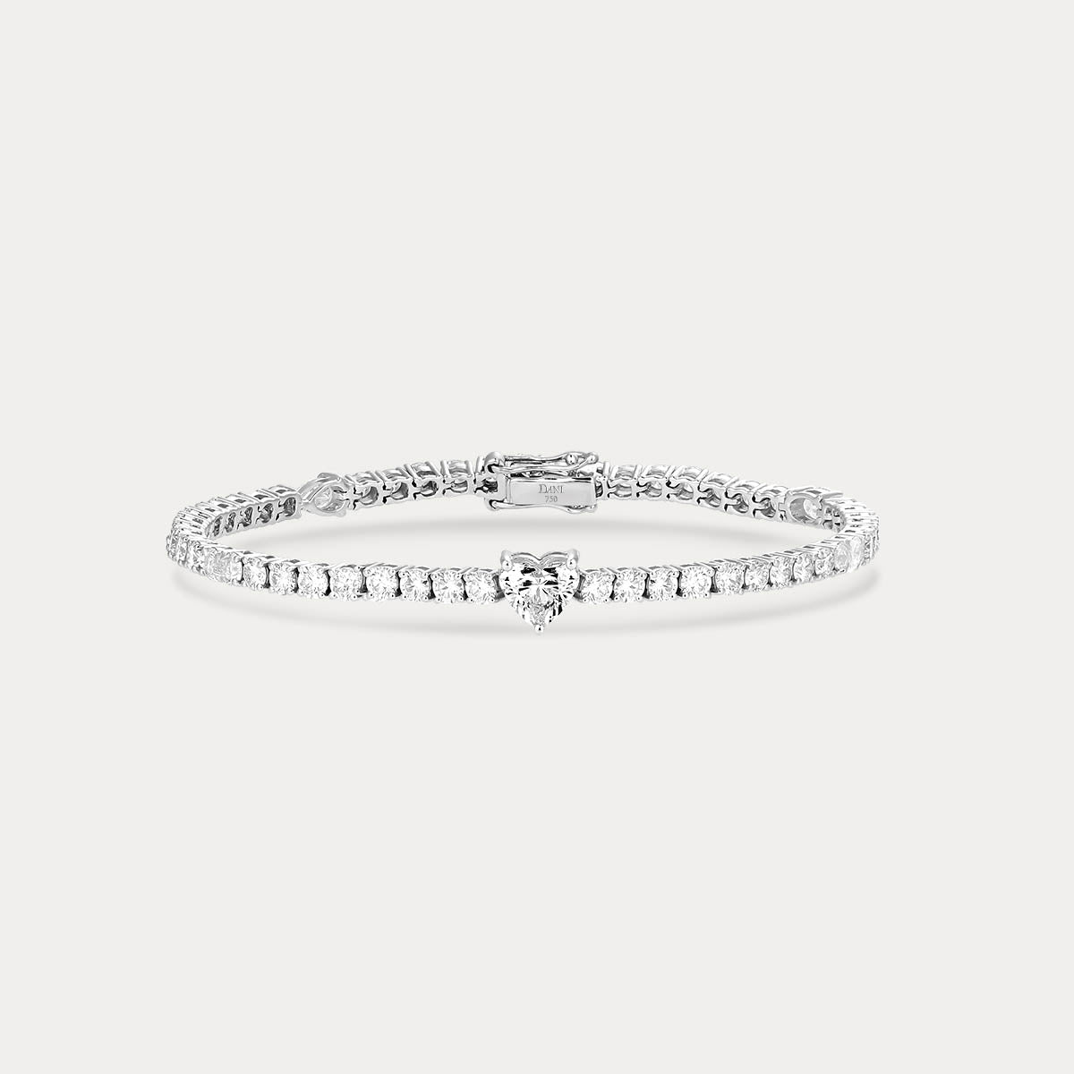 Classic Mosaic Lab Grown Diamond Tennis Bracelet