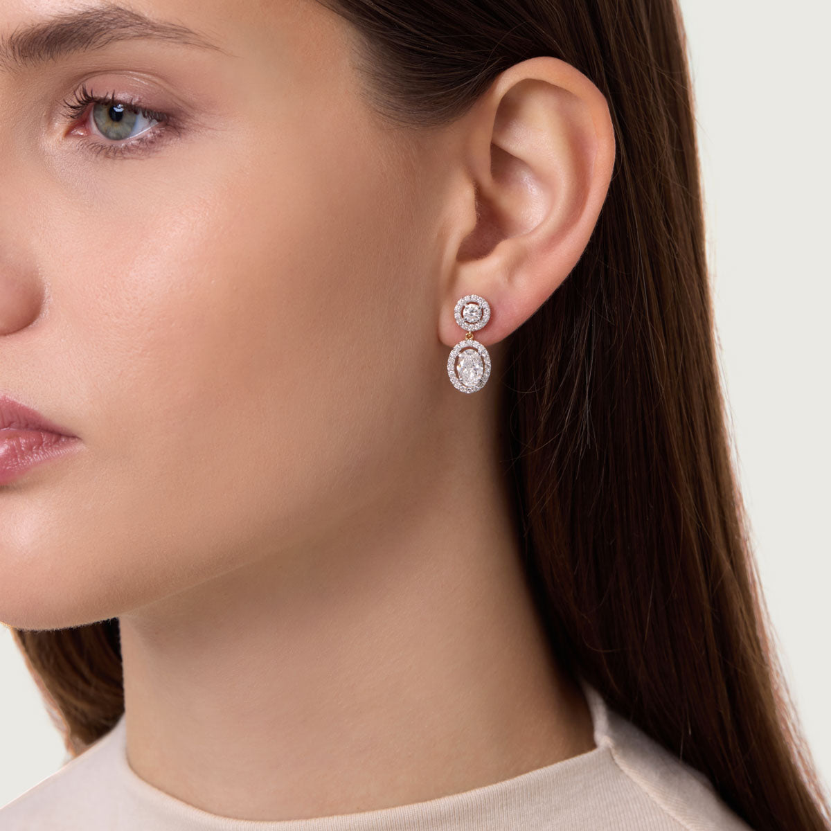 Style Accent Lab Grown Diamond Earrings