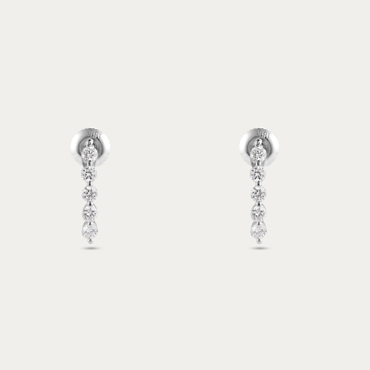 Modern Classic Lab Grown Diamond Earrings