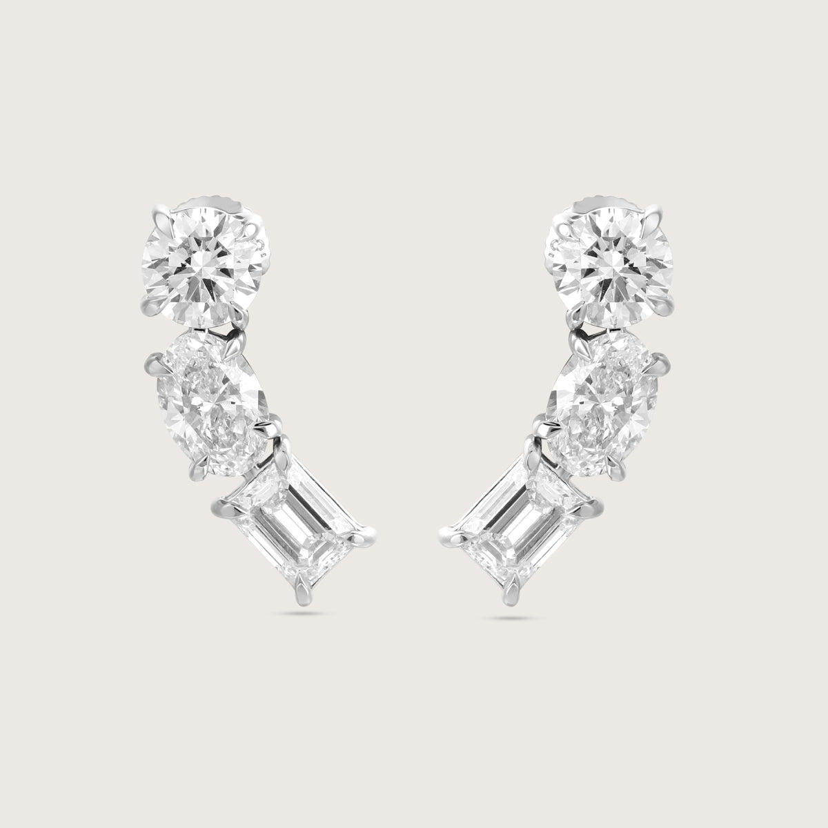 Style Radiance Lab Grown Diamond Earrings