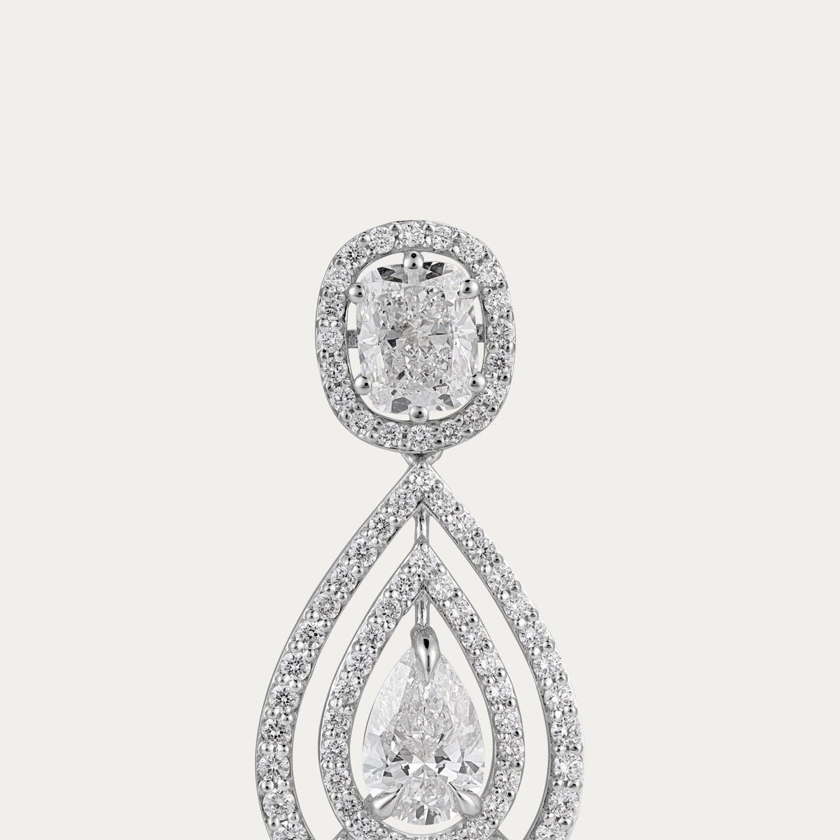 Grand SoirŽe Lab Grown Diamond Earrings