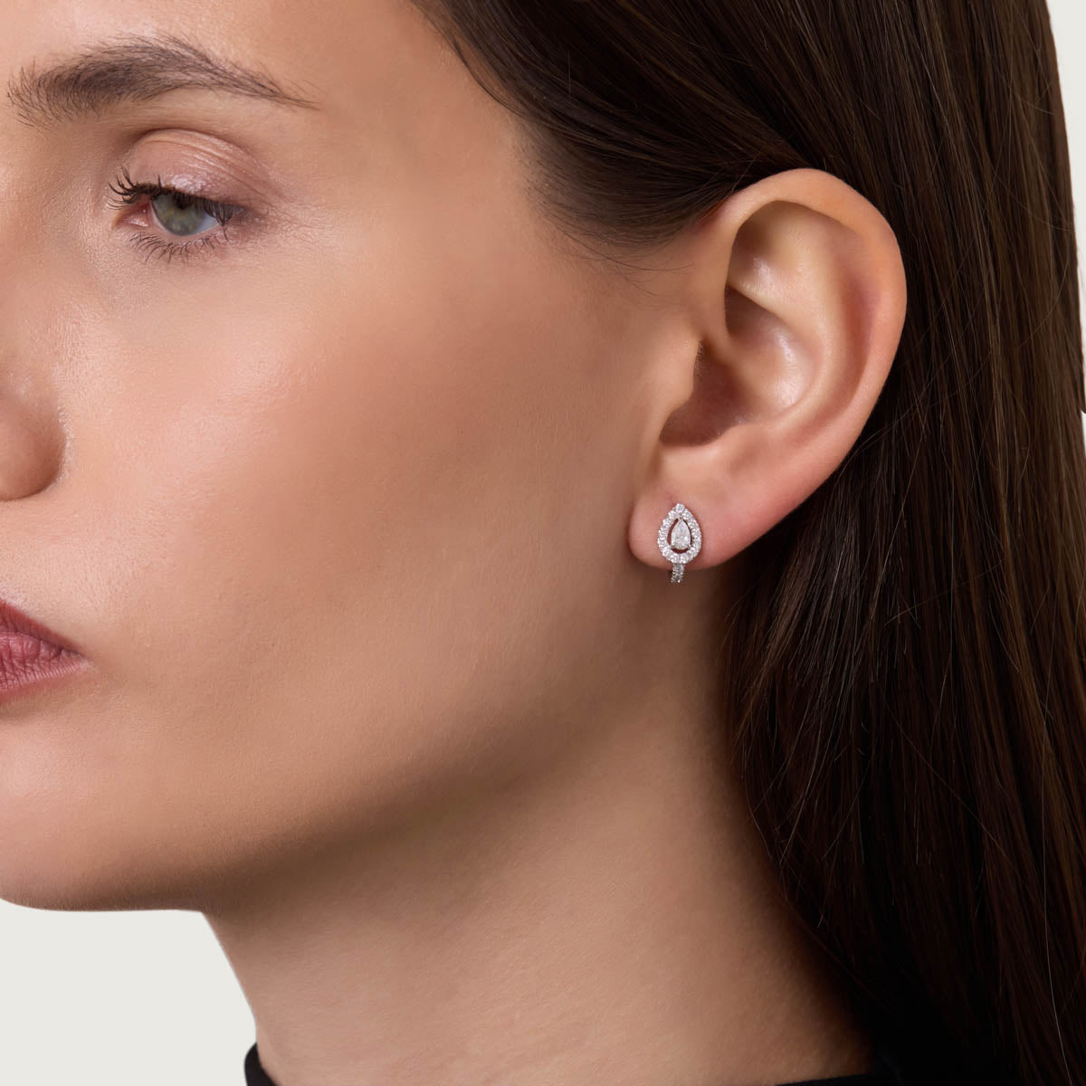 Modern Grace Lab Grown Diamond Earrings