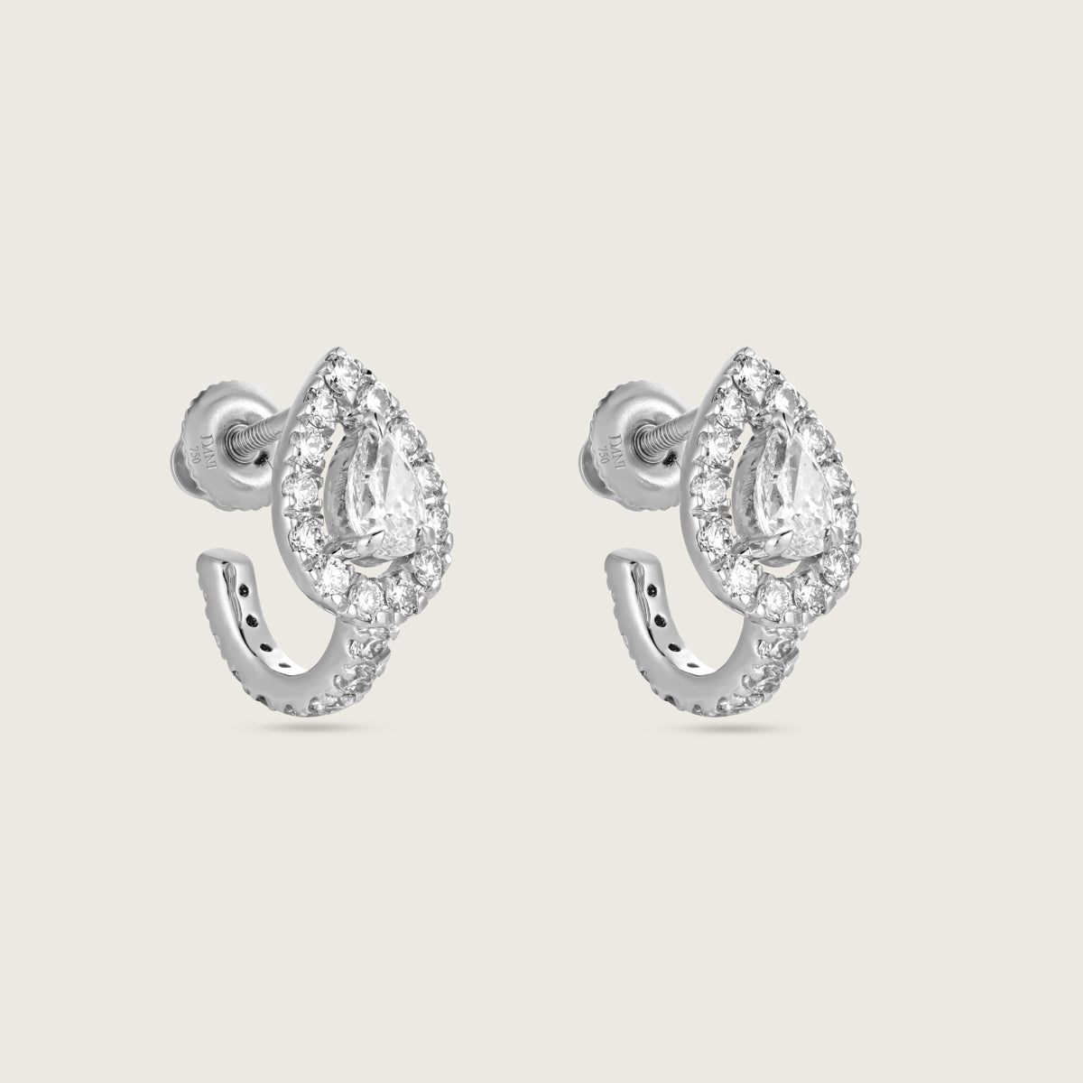 Modern Grace Lab Grown Diamond Earrings