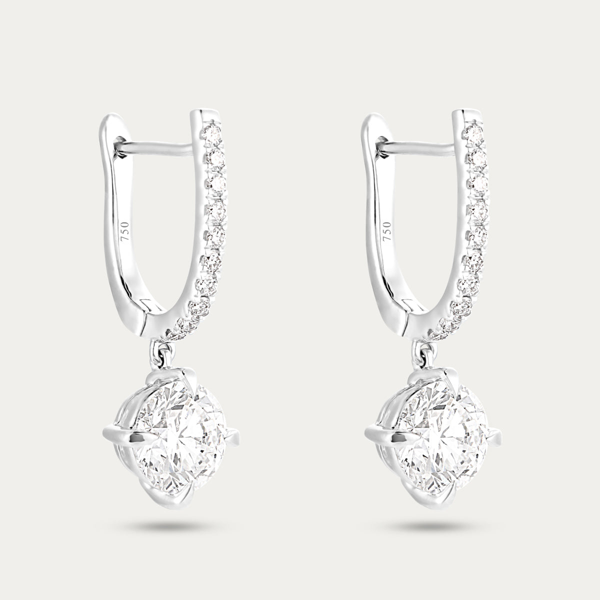 Classic Elite Lab Grown Diamond Earrings