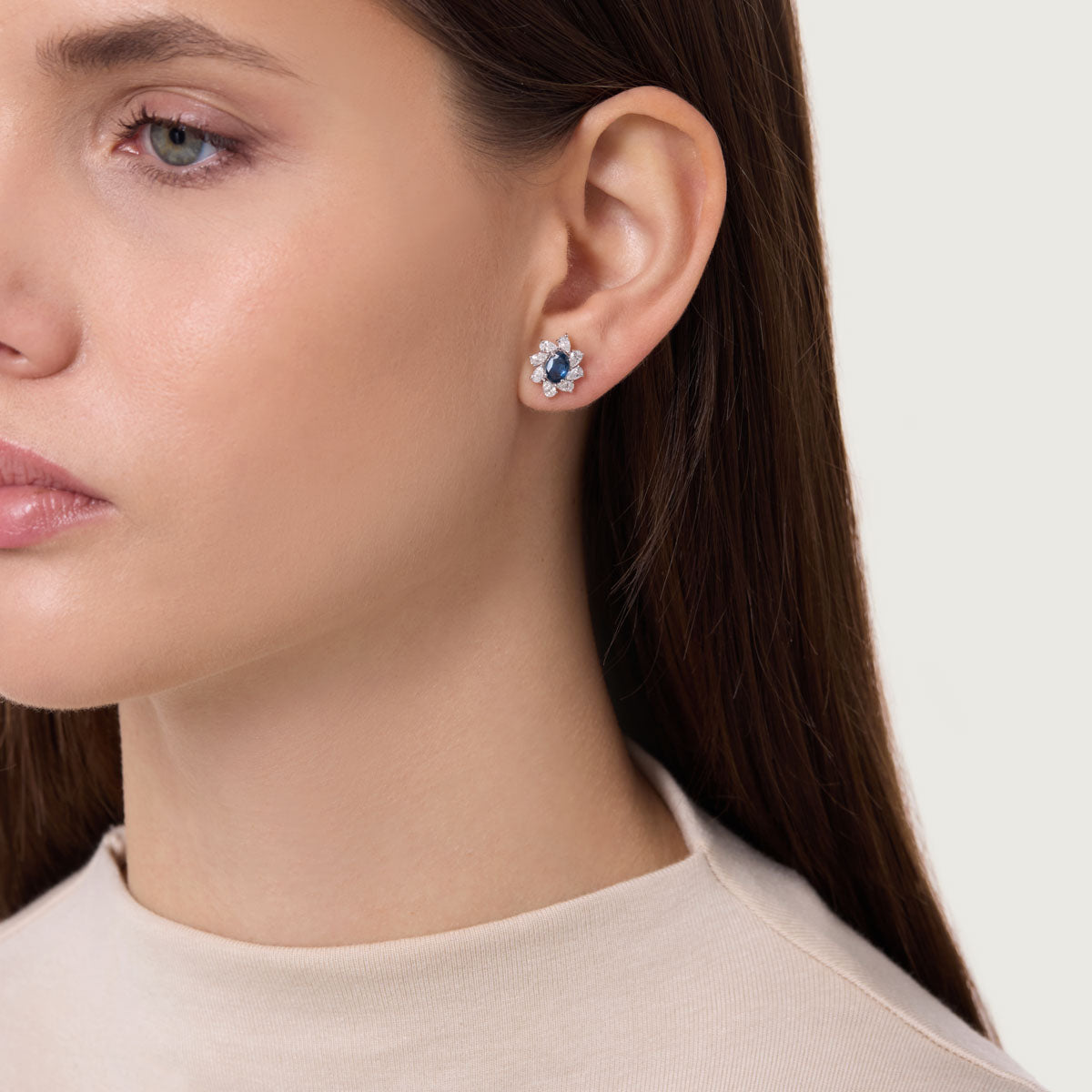 Modern Fusion Lab Grown Diamond Earrings