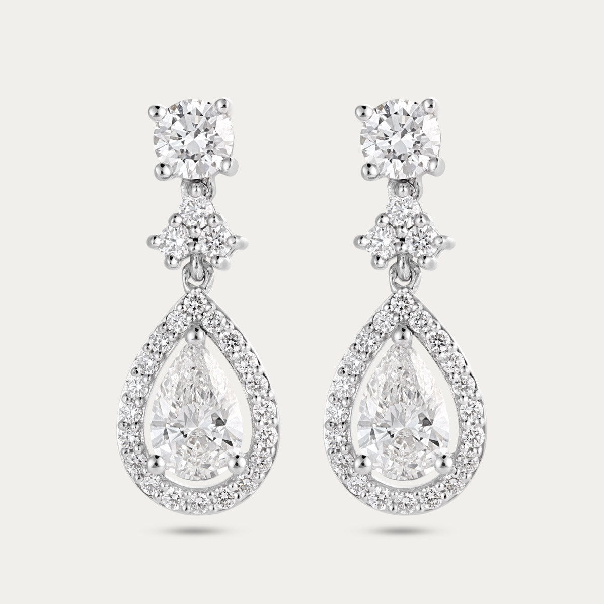 Modern Grace Lab Grown Diamond Earrings