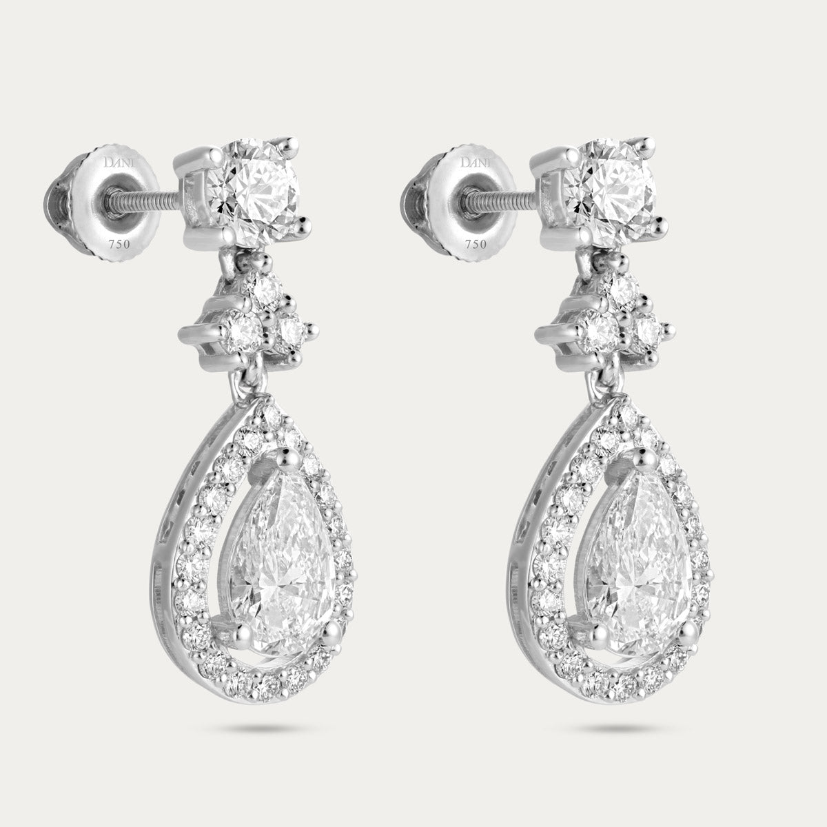 Modern Grace Lab Grown Diamond Earrings