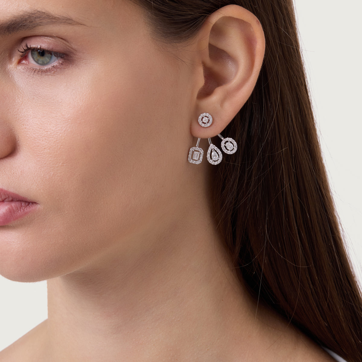 Style Elite Lab Grown Diamond Earrings