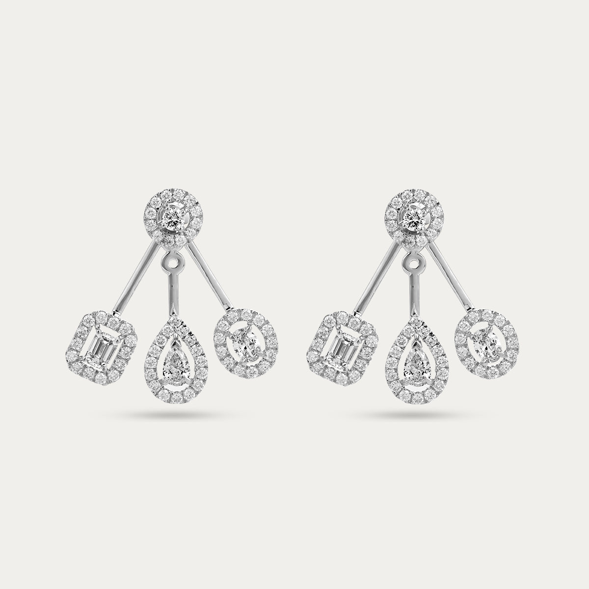 Style Elite Lab Grown Diamond Earrings