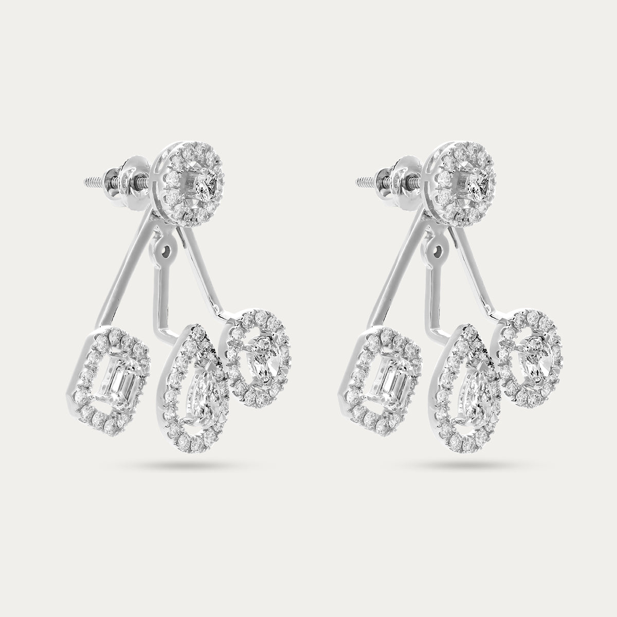 Style Elite Lab Grown Diamond Earrings