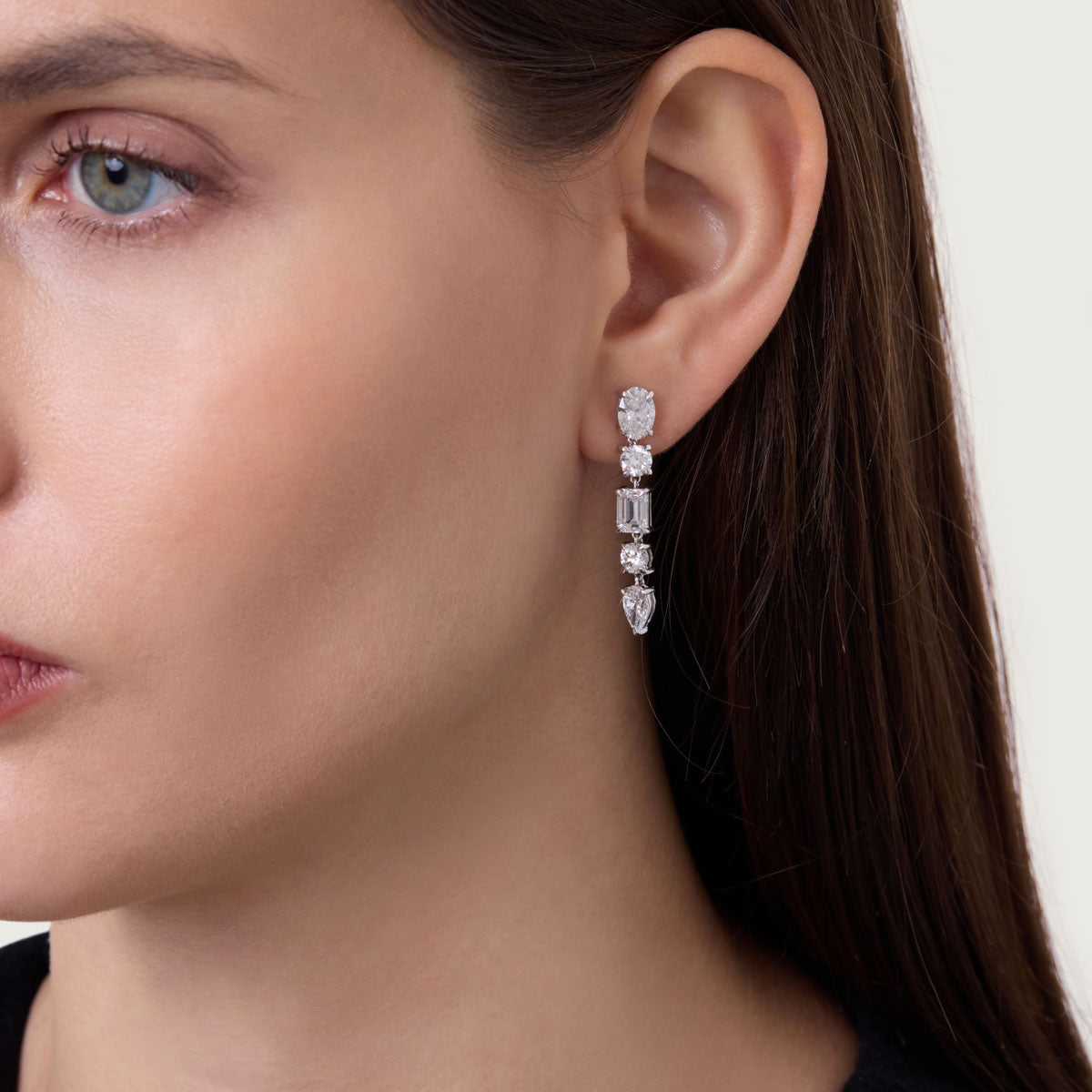 Luxe Symphony Lab Grown Diamond Earrings