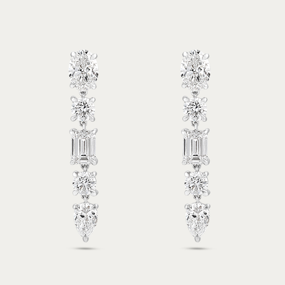 Luxe Symphony Lab Grown Diamond Earrings