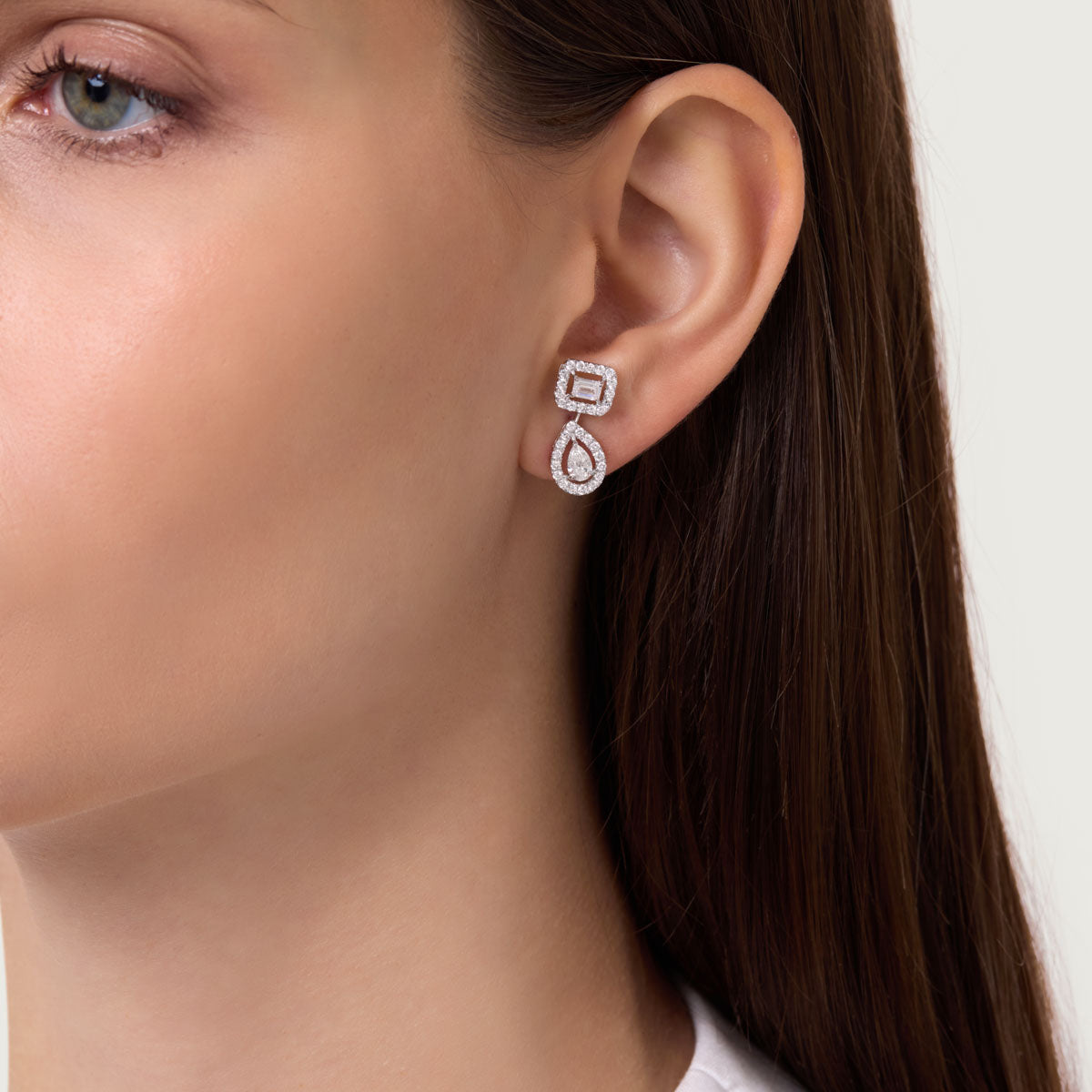 Modern Essence Lab Grown Diamond Earrings