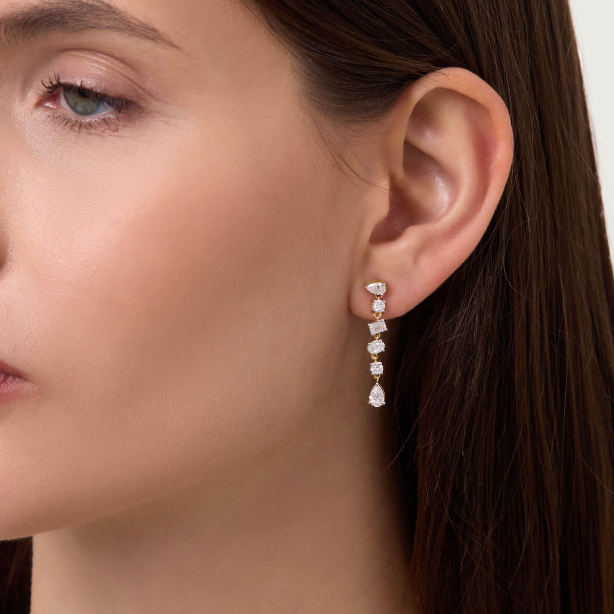 Premium Design Lab Grown Diamond Earrings