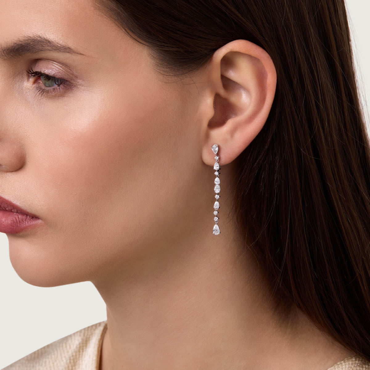 Modern Harmony Lab Grown Diamond Earrings