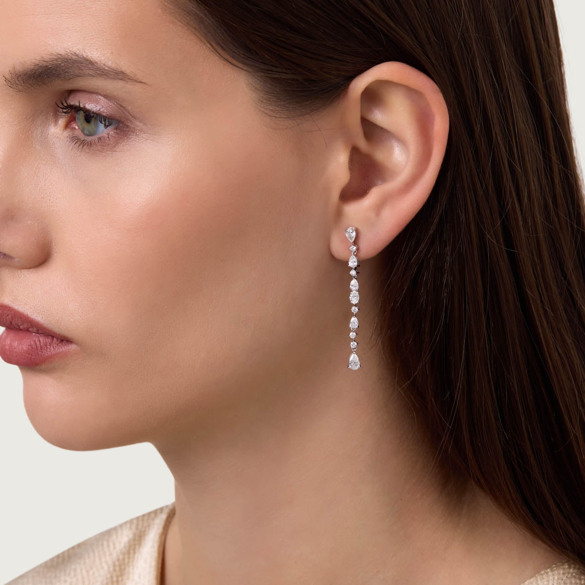 Modern Harmony Lab Grown Diamond Earrings