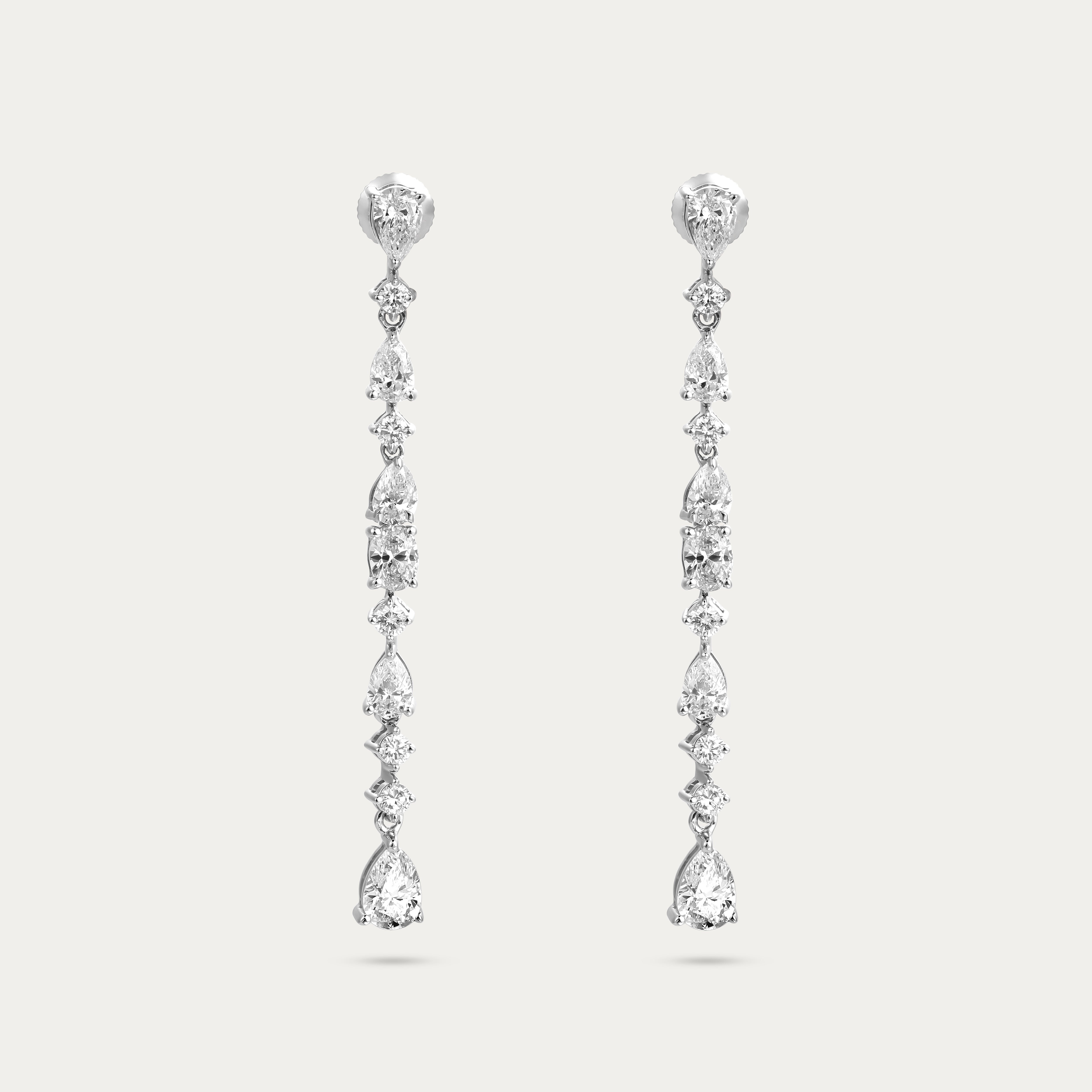 Modern Harmony Lab Grown Diamond Earrings